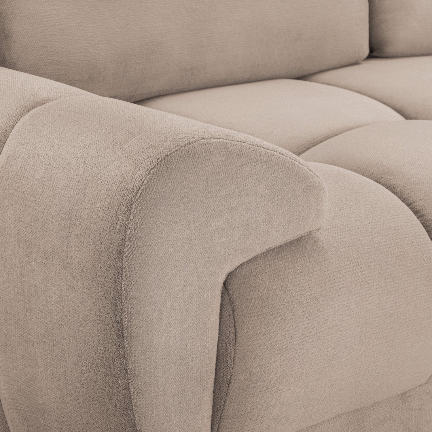 Azzuro Sofa Mocha 2 Seater - Image 4