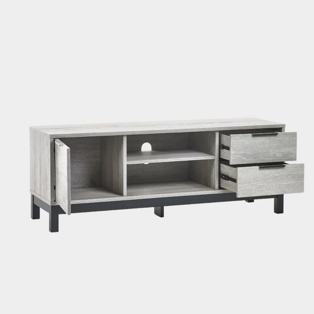 Bali TV Unit Grey Oak - Image 8