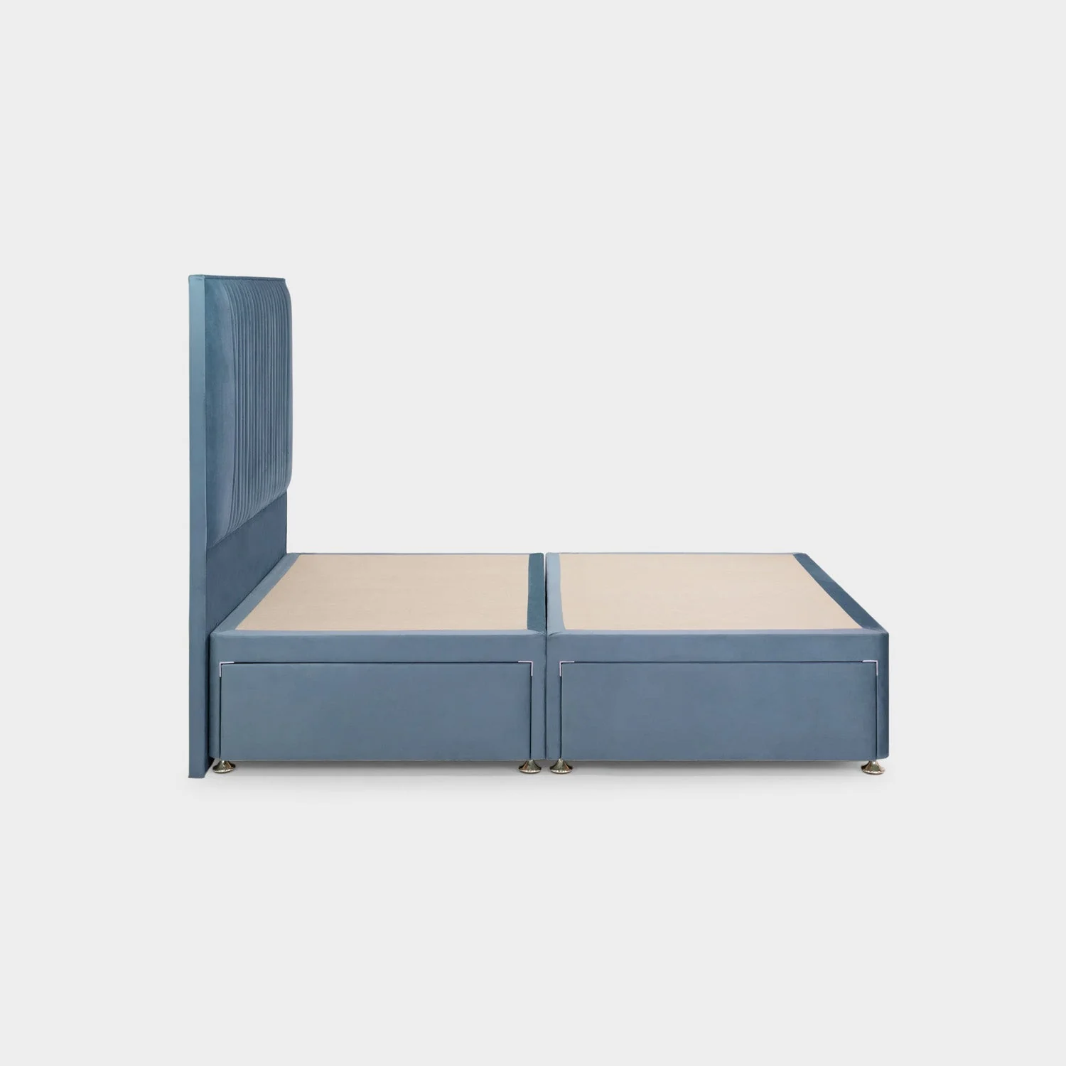 Bea 4 Drawer Bed Super King Plush Teal 4 Drawers - Image 3