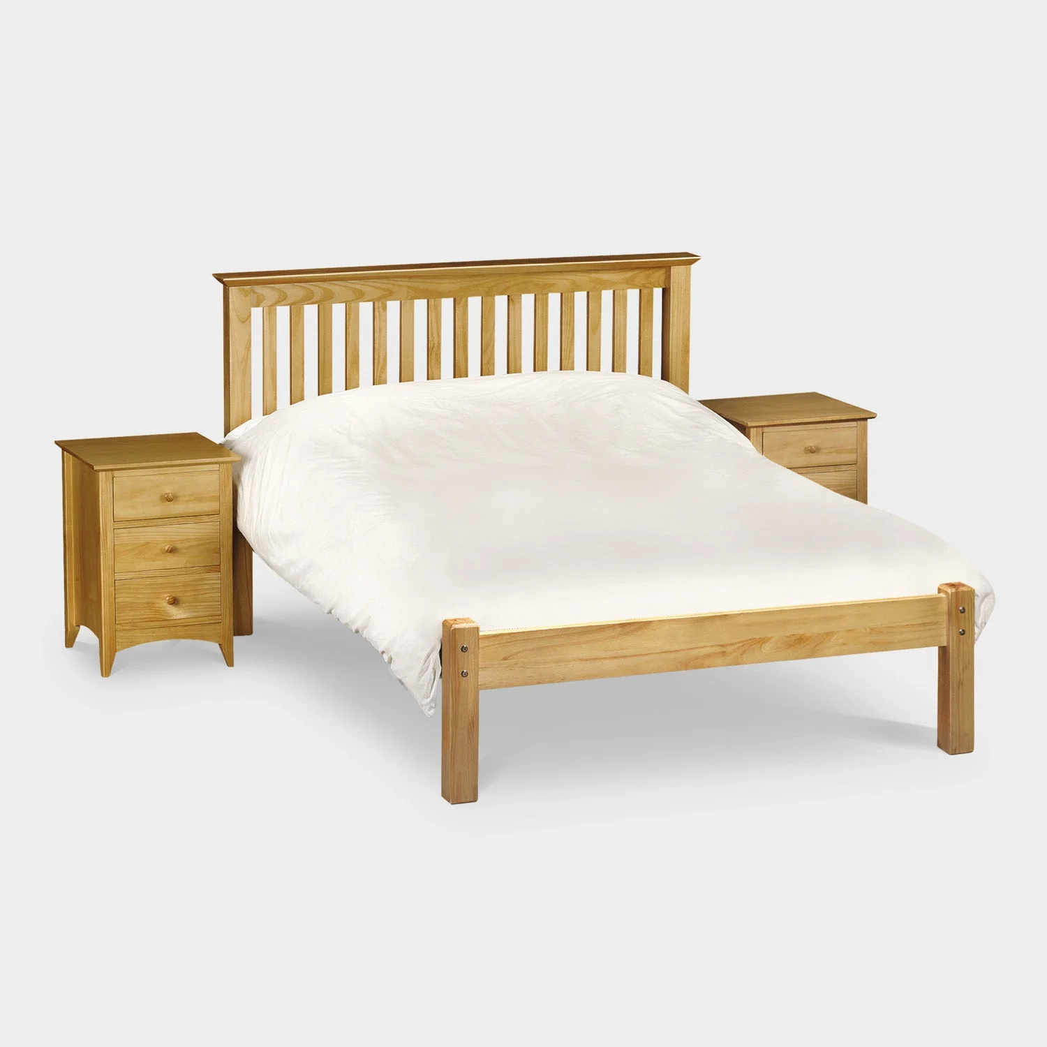 Bexley Bed Frame Double Antique Pine - Image 2