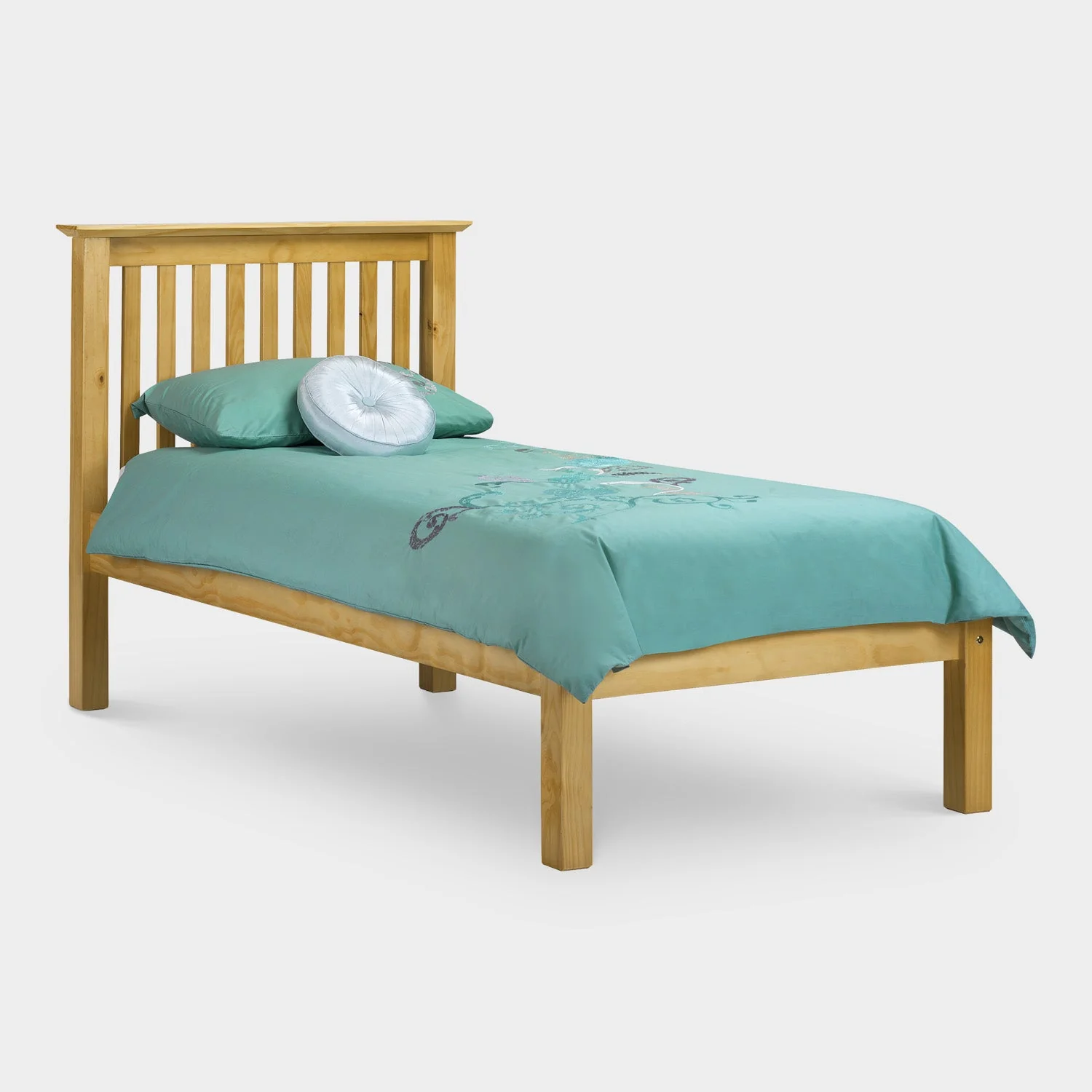 Bexley Bed Frame Single Antique Pine - Image 2