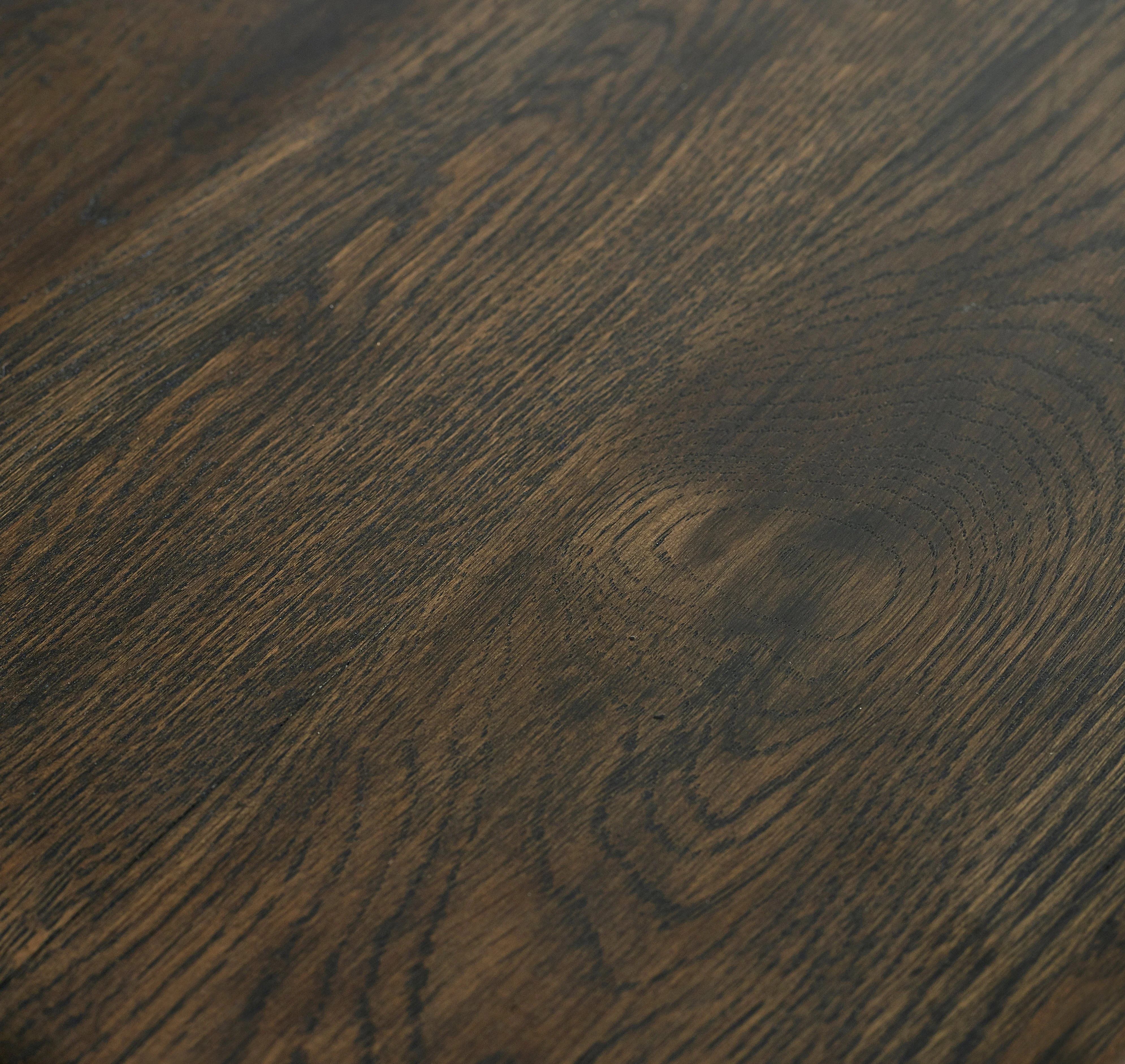 Britta Bar Table Dark Oak & Metal - Image 5