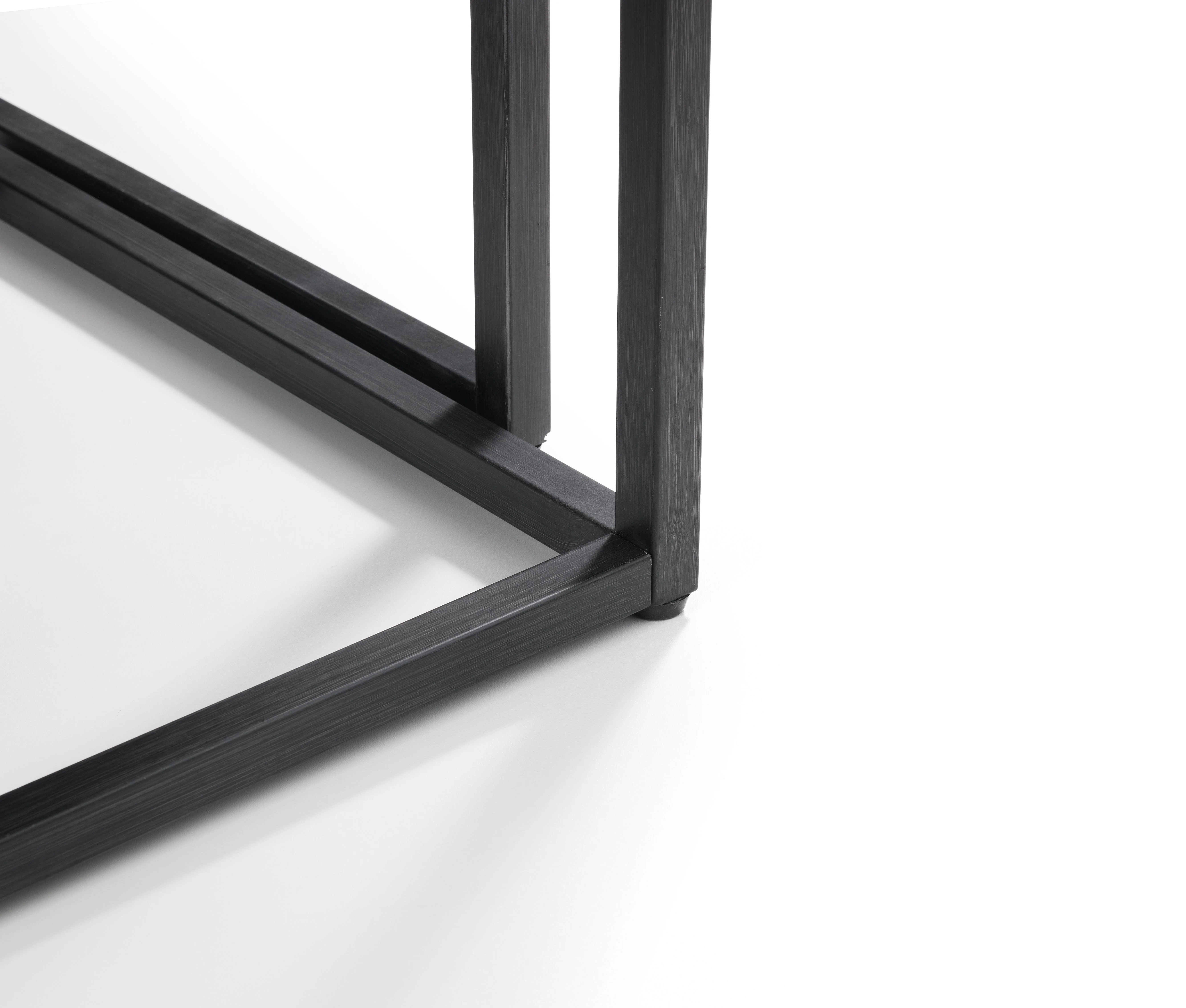 Britta Nesting Lamp Tables Dark Oak & Metal - Image 3