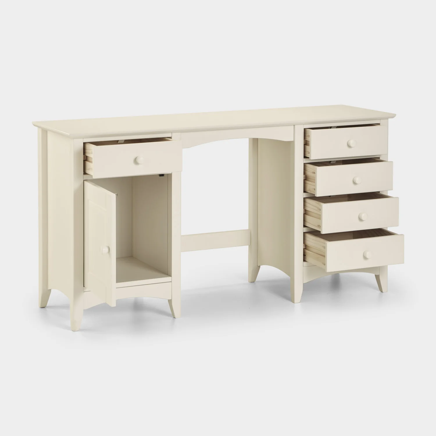Cabana Dressing Table Stone White - Image 3