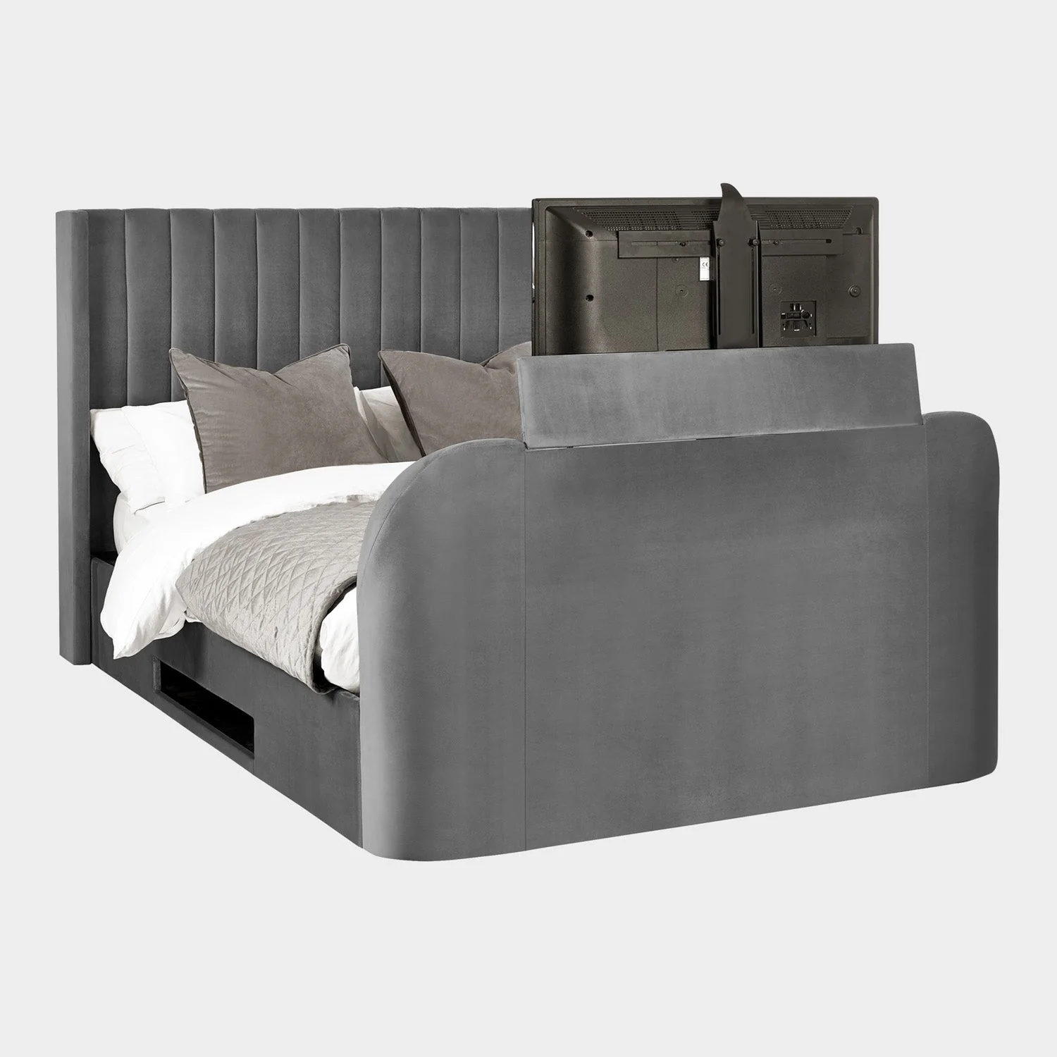 Calla Bed Frame Double Light Grey - Image 6