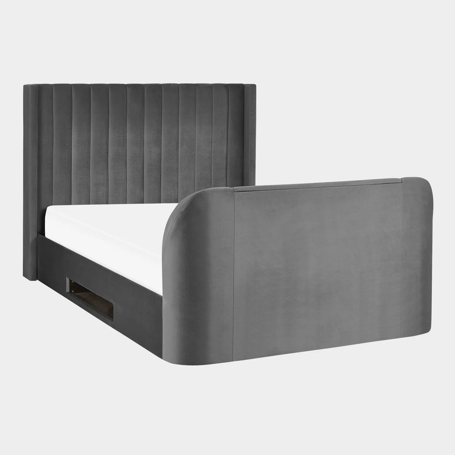 Calla Bed Frame Double Light Grey - Image 7