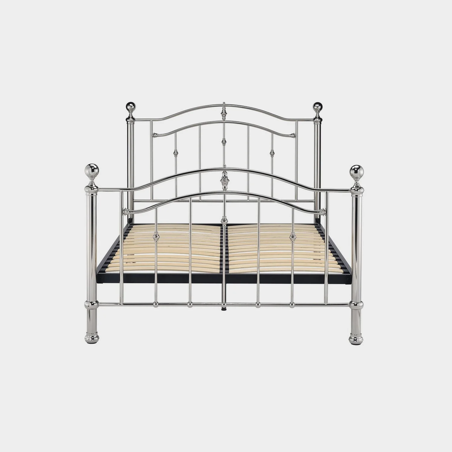 Callisto Bed Frame Double Chrome - Image 2