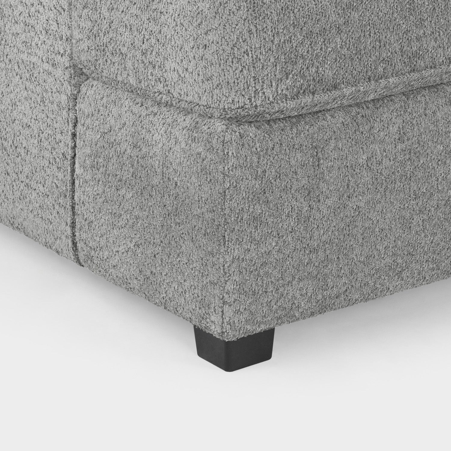 Carnaby Sofa Boucle Grey U Shape Corner - Image 6