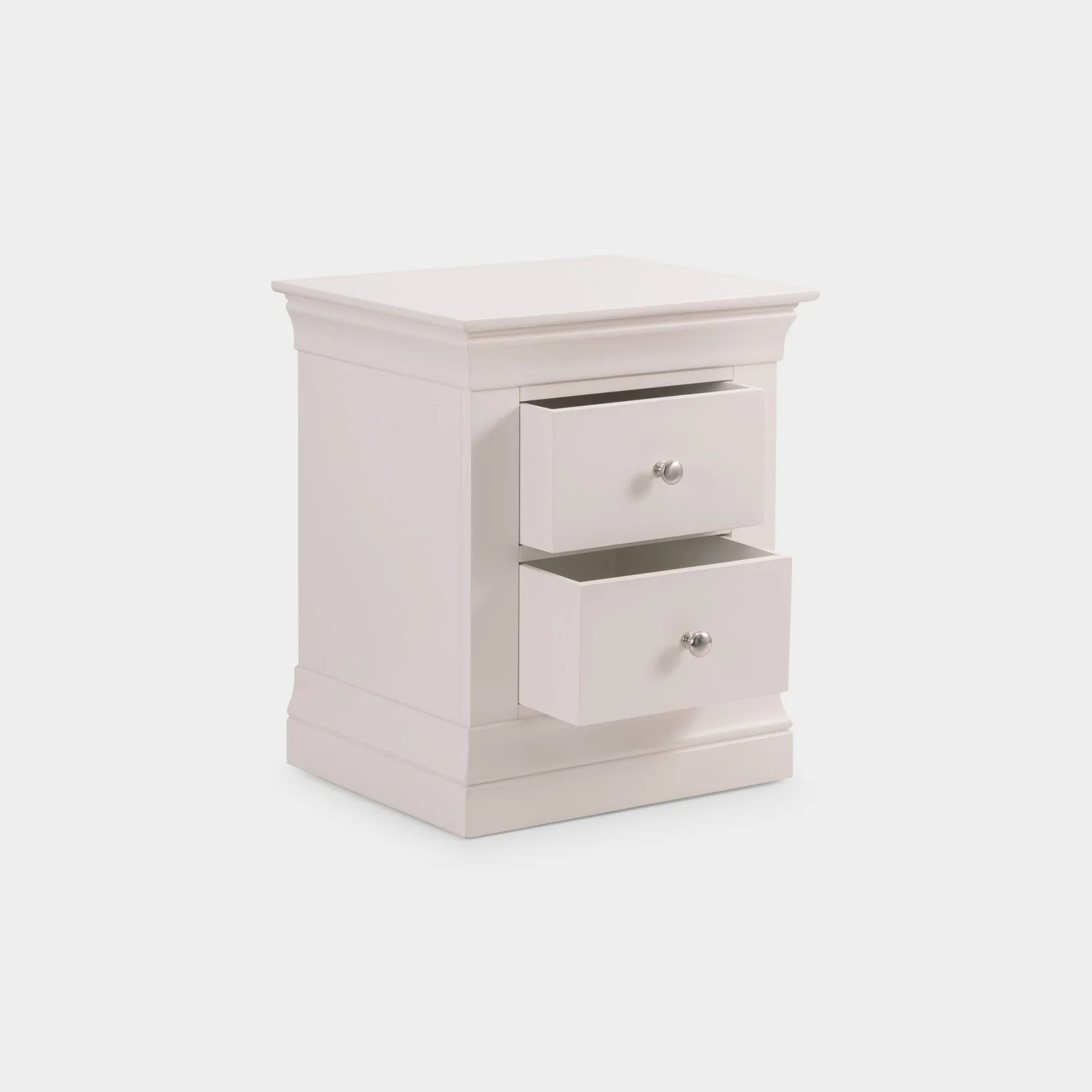 Clove Bedside Grey 2 Drawer - Image 5