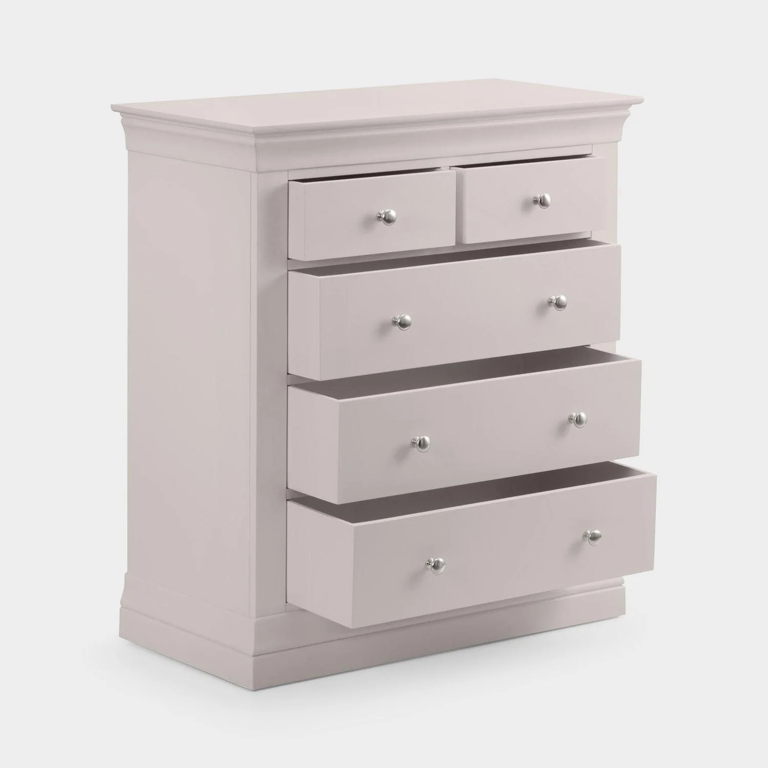 Clove Chest Grey 3+2 Drawer - Image 3