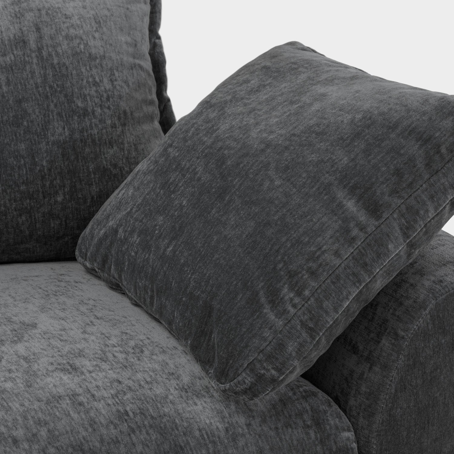 Colbee Sofa Grey Large Corner - Image 5