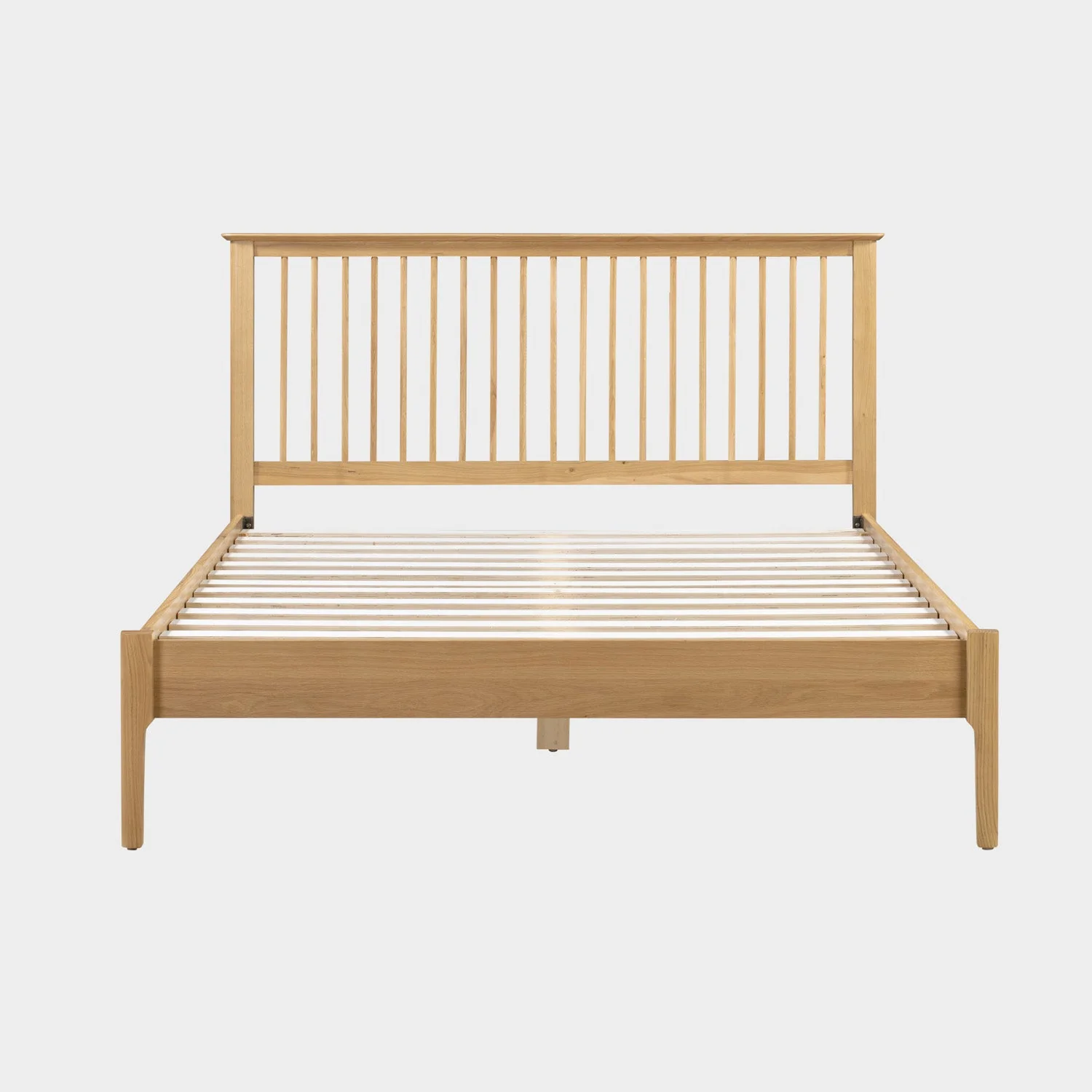 Cole Bed Double Oak - Image 2