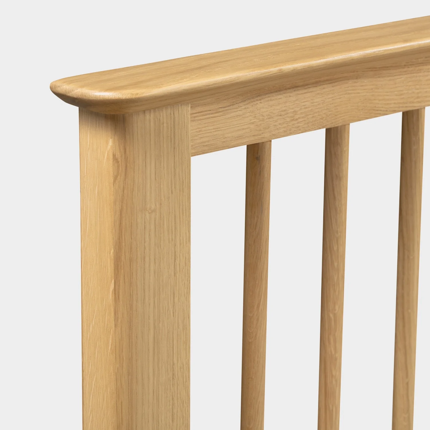 Cole Bed Double Oak - Image 3