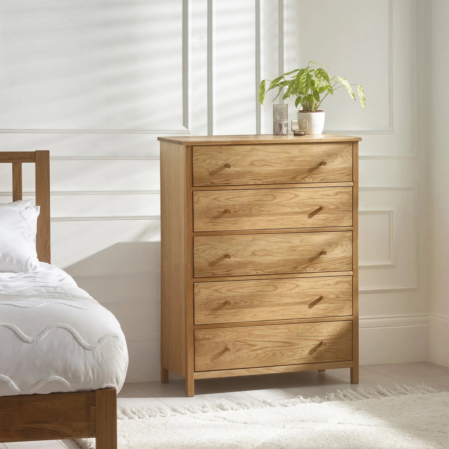 Connie 5 Drawer Wide Chest - Image 3