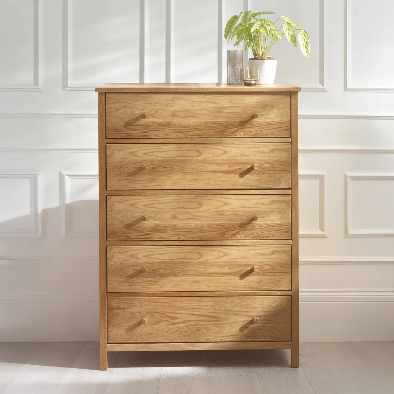 Connie 5 Drawer Wide Chest - Image 4