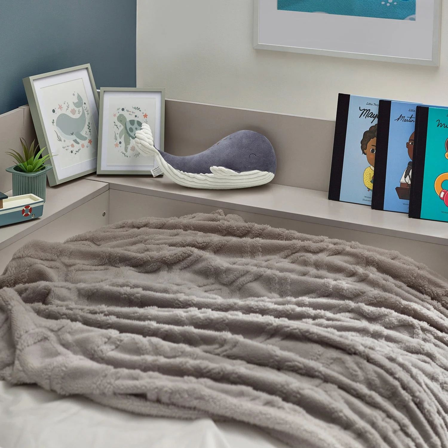 Cygnet Bed Frame Taupe - Image 7