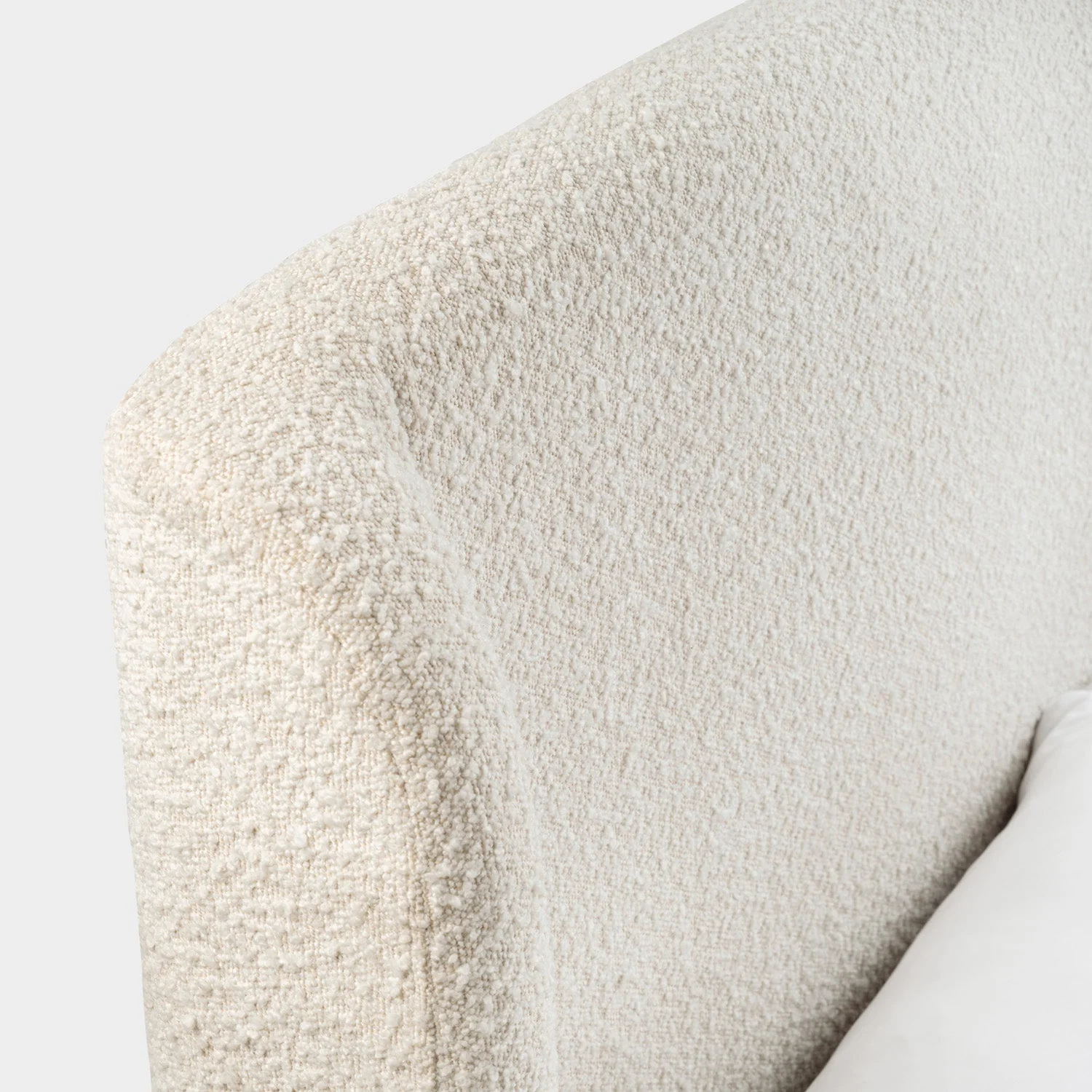 Elara Bed Frame Kingsize Ivory - Image 7