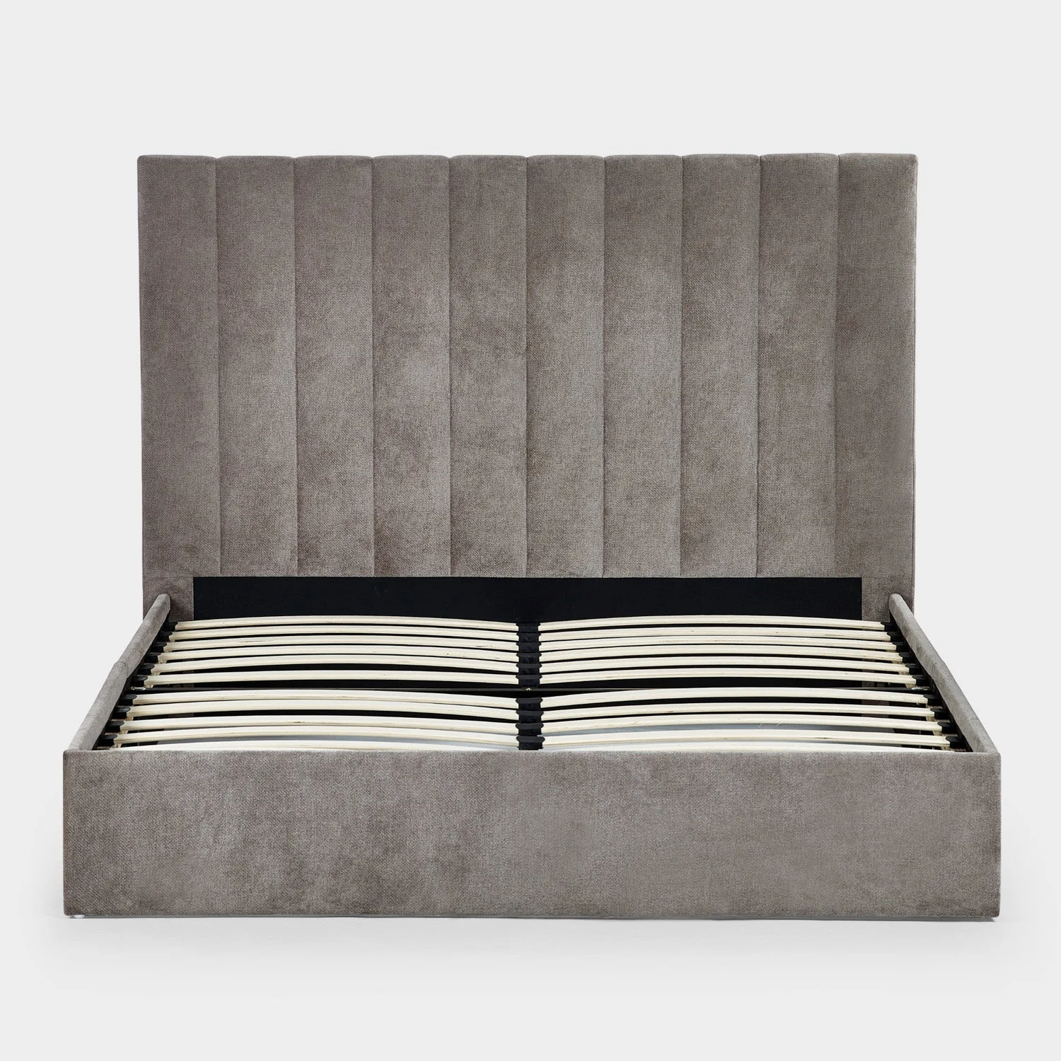 Emilla Bed Frame Double Grey - Image 5
