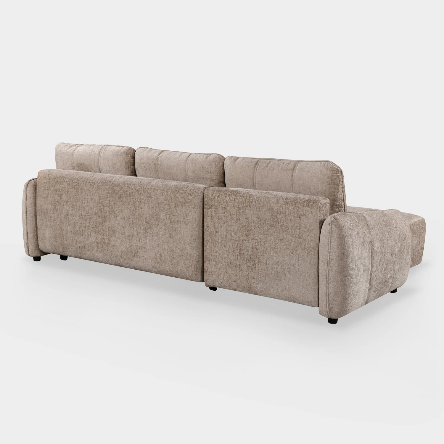 Evara Sofa Bed Universal Corner Mushroom - Image 4
