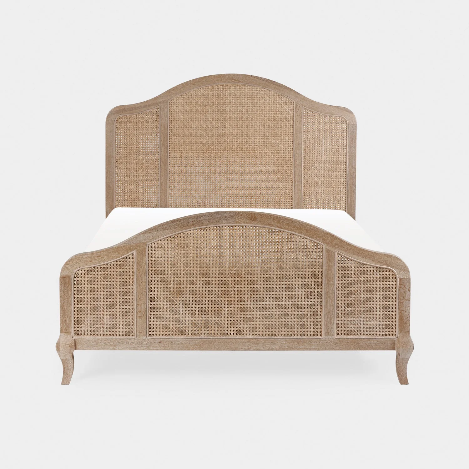 Flora Bed Frame Double Light Oak - Image 3