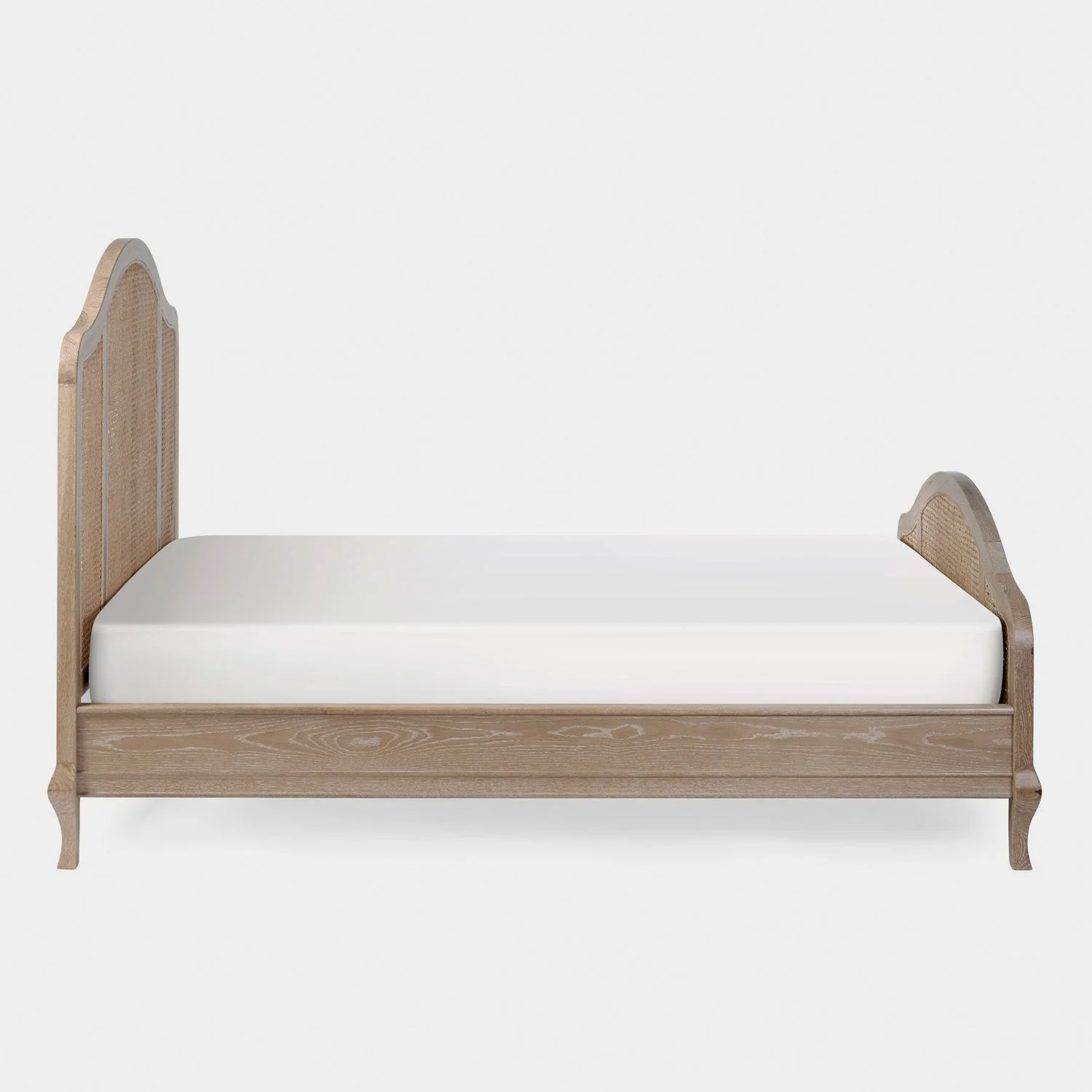 Flora Bed Frame Double Light Oak - Image 4