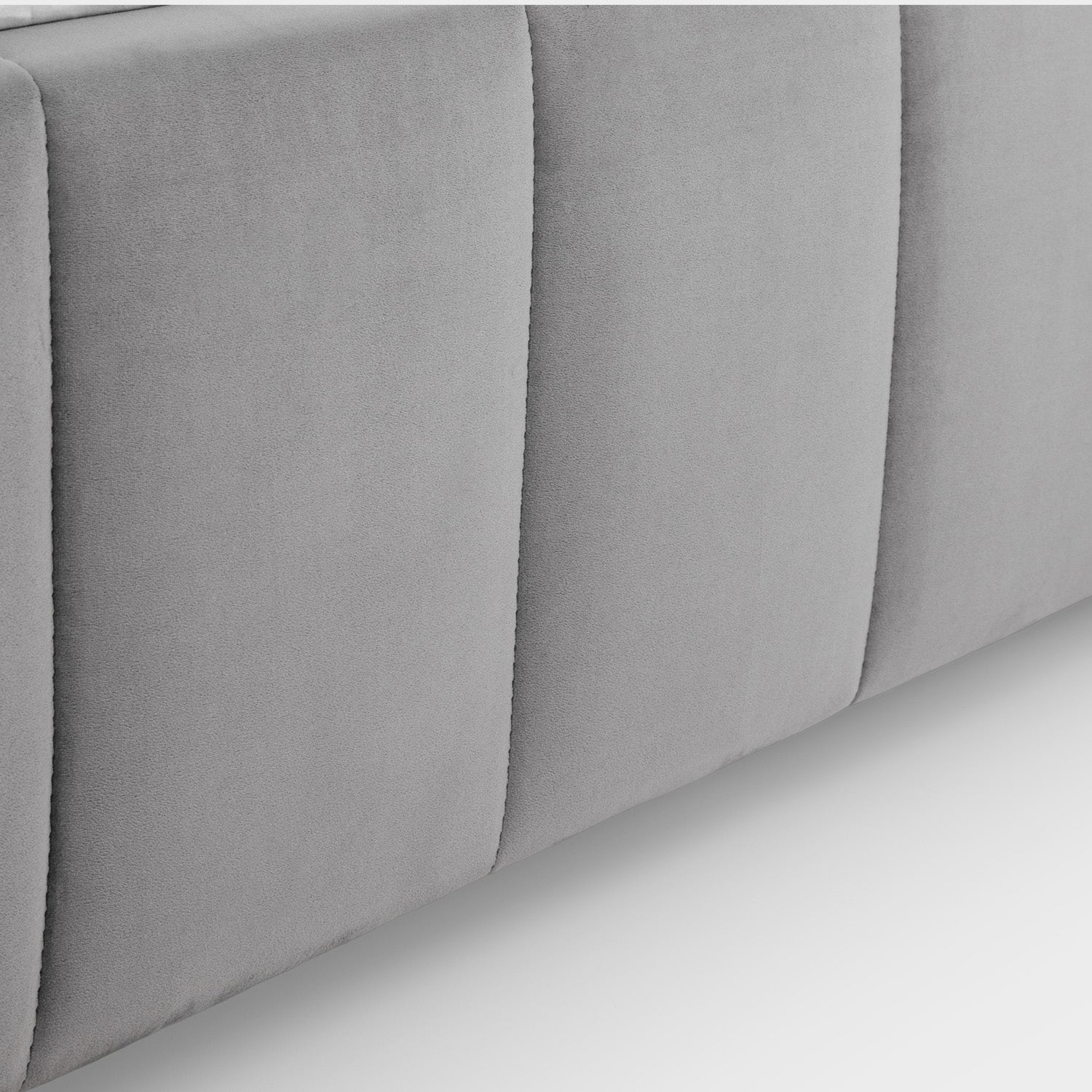 Gila Bed Frame Double Light Grey - Image 6