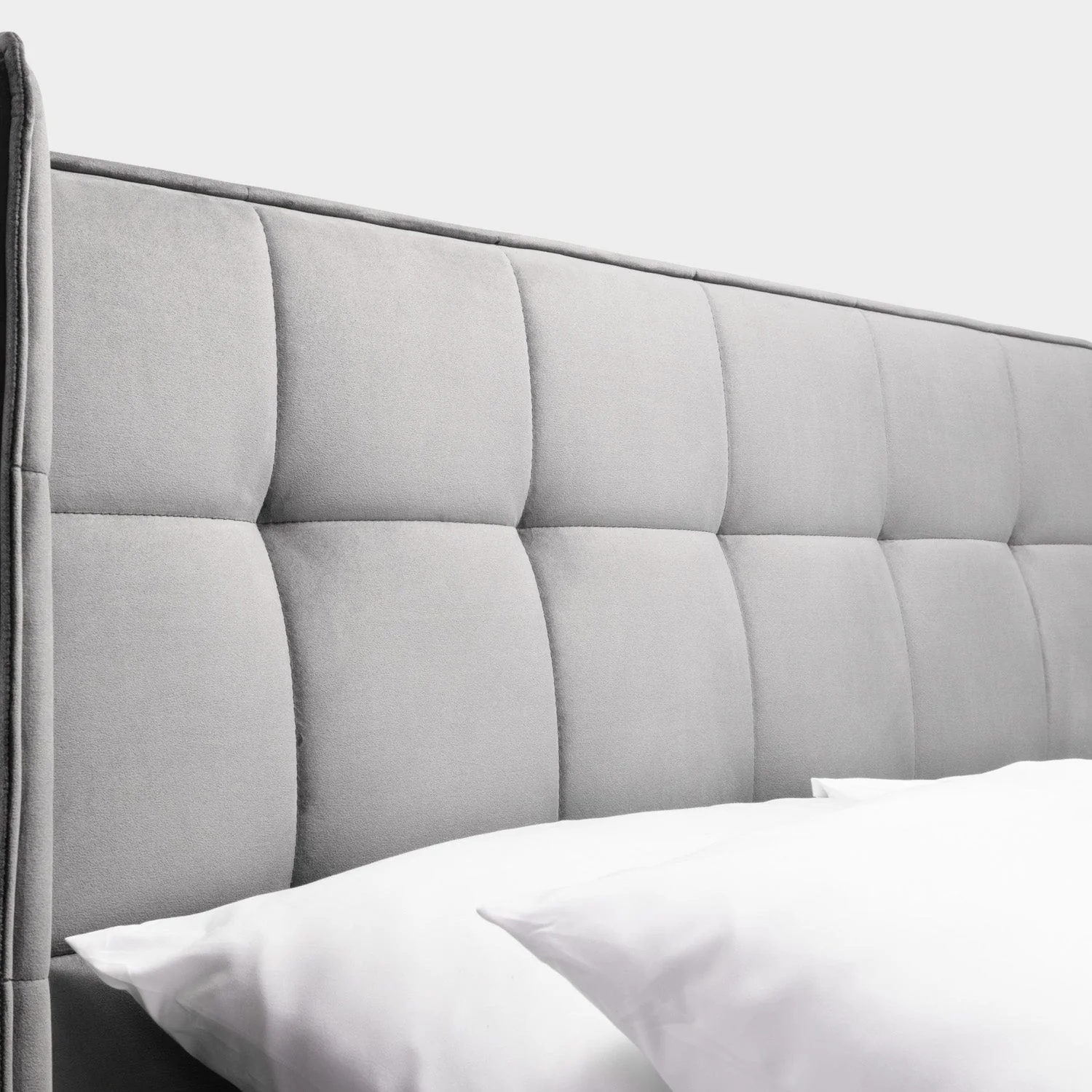 Gila Bed Frame Double Light Grey - Image 8