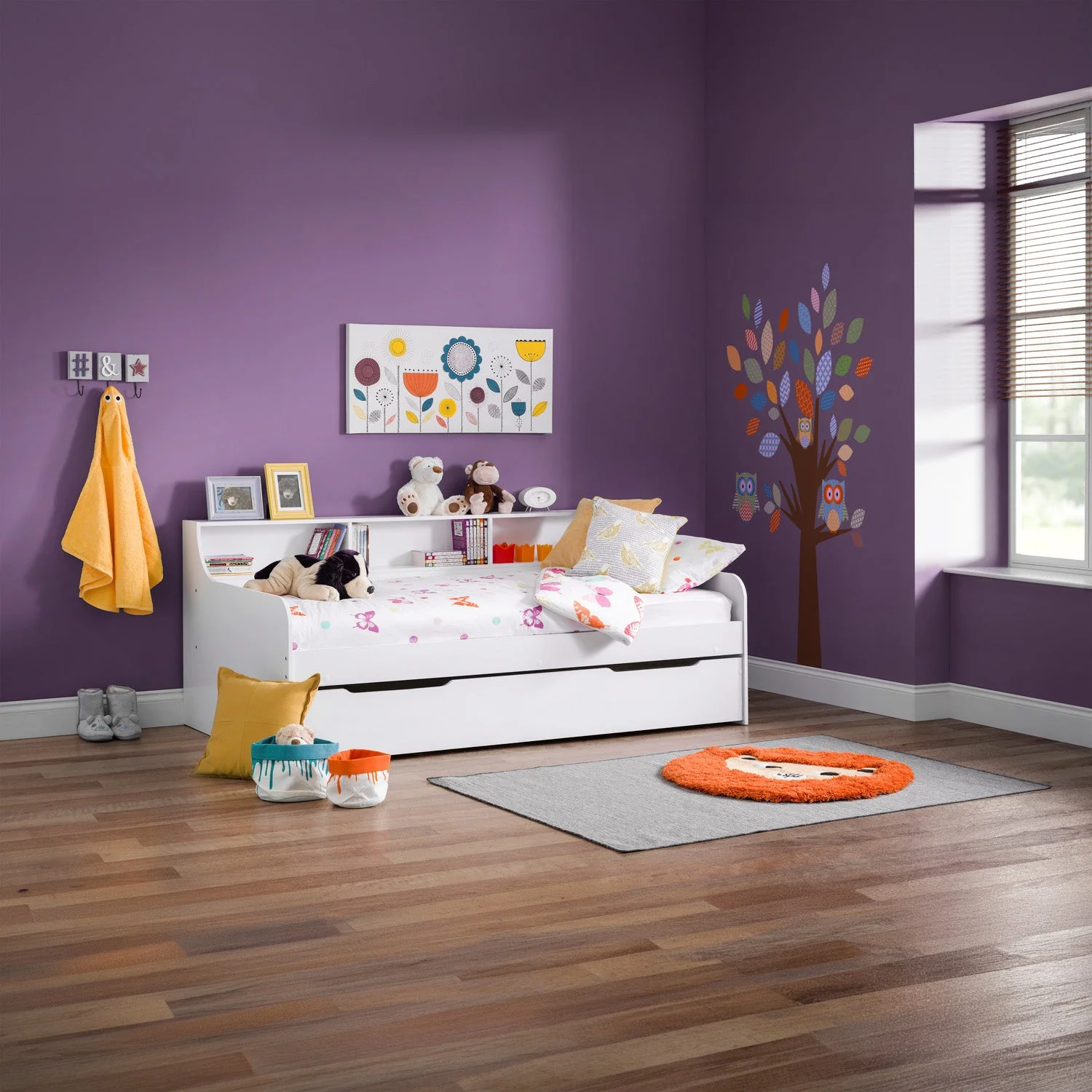 Giselle Bed Frame Pure White - Image 5