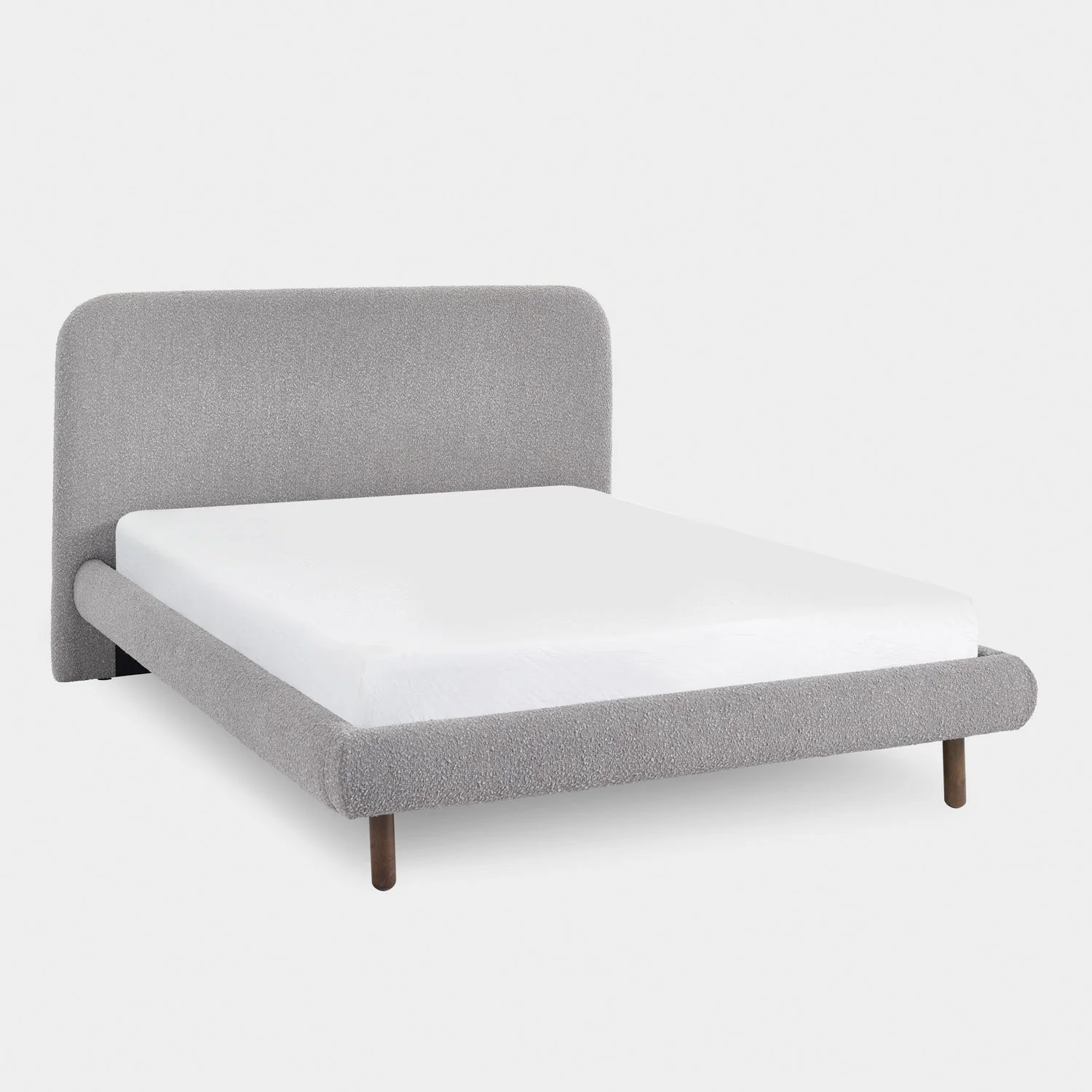 Harlow Bed Frame Double Grey - Image 2