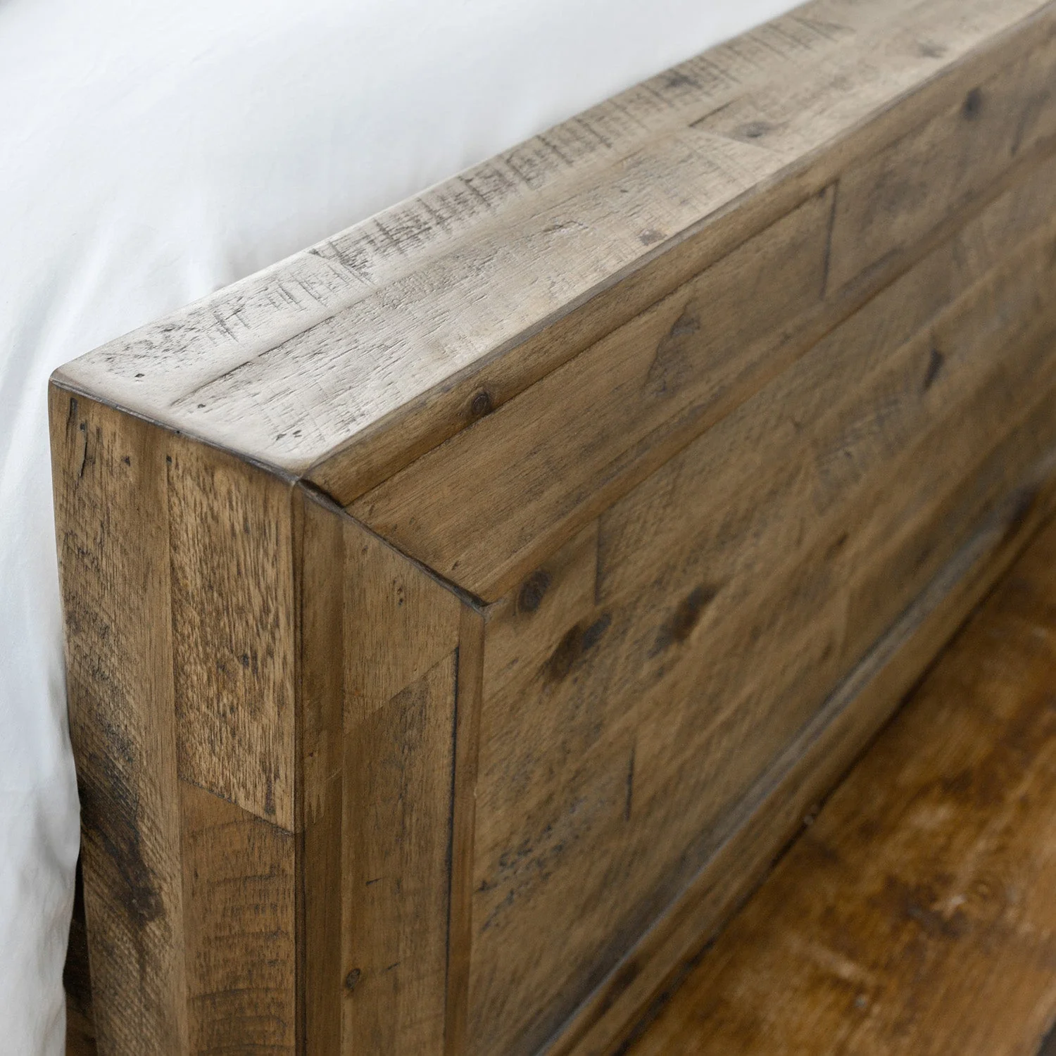 Holborn Bed Frame Double Rustic Oak - Image 6