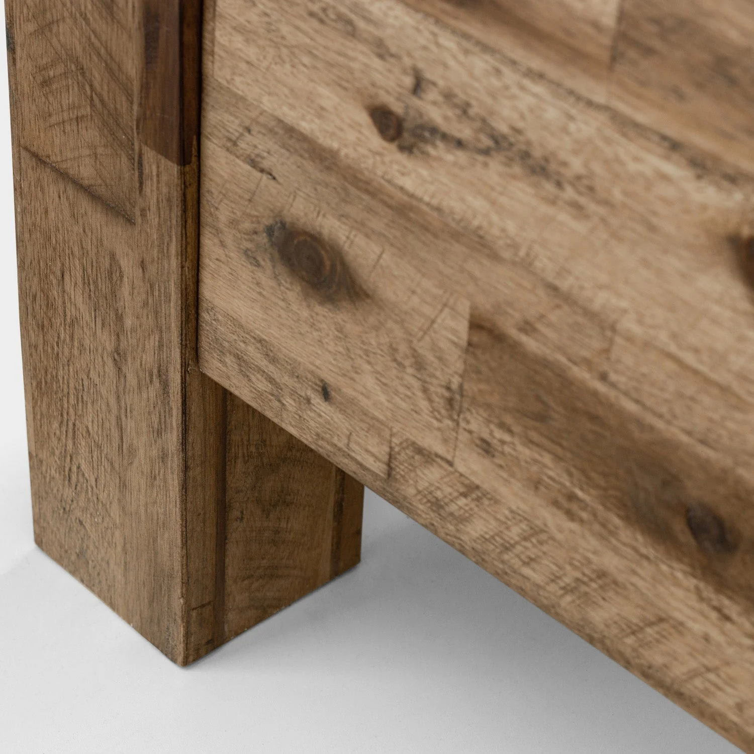 Holborn Bed Frame Kingsize Rustic Oak - Image 5