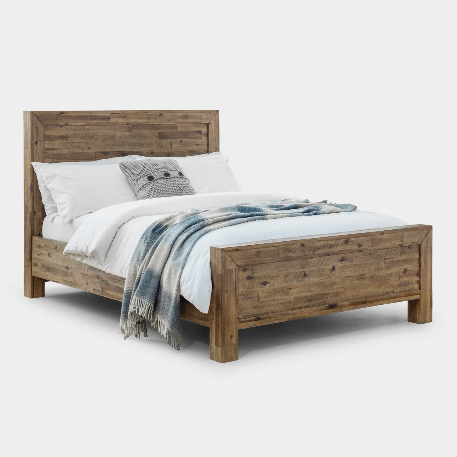 Holborn Bed Frame Superking Rustic Oak - Image 2