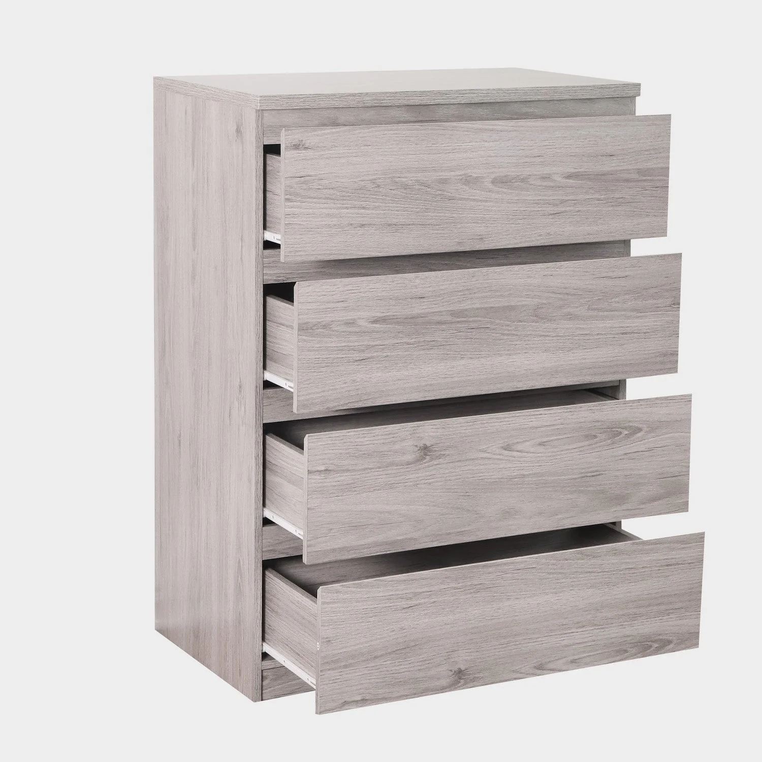 Jade 4 Drawer Chest Grey Oak - Image 3