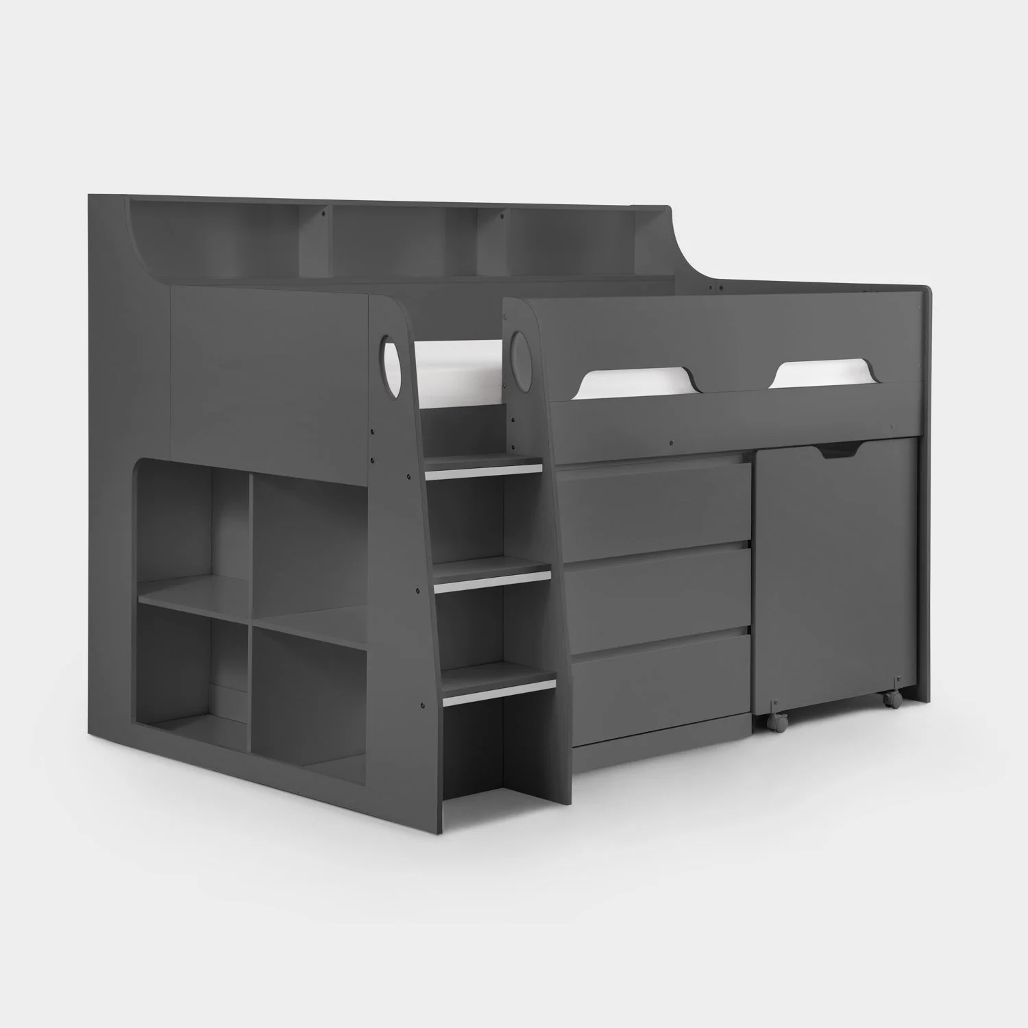 Jupiter Midsleeper Bed Anthracite - Image 2
