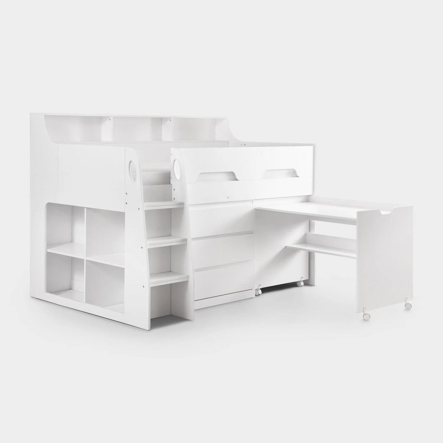 Jupiter Midsleeper Bed White - Image 3