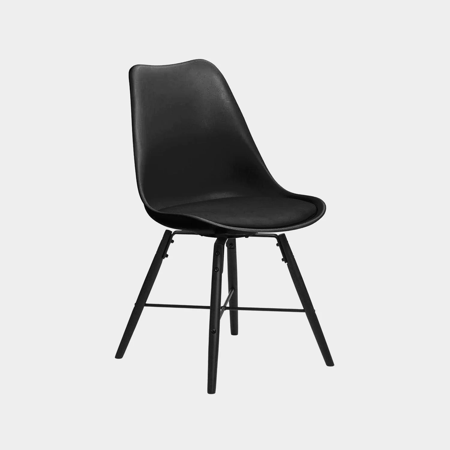 Kiah Set of 2 Dining Chairs Black - Image 2