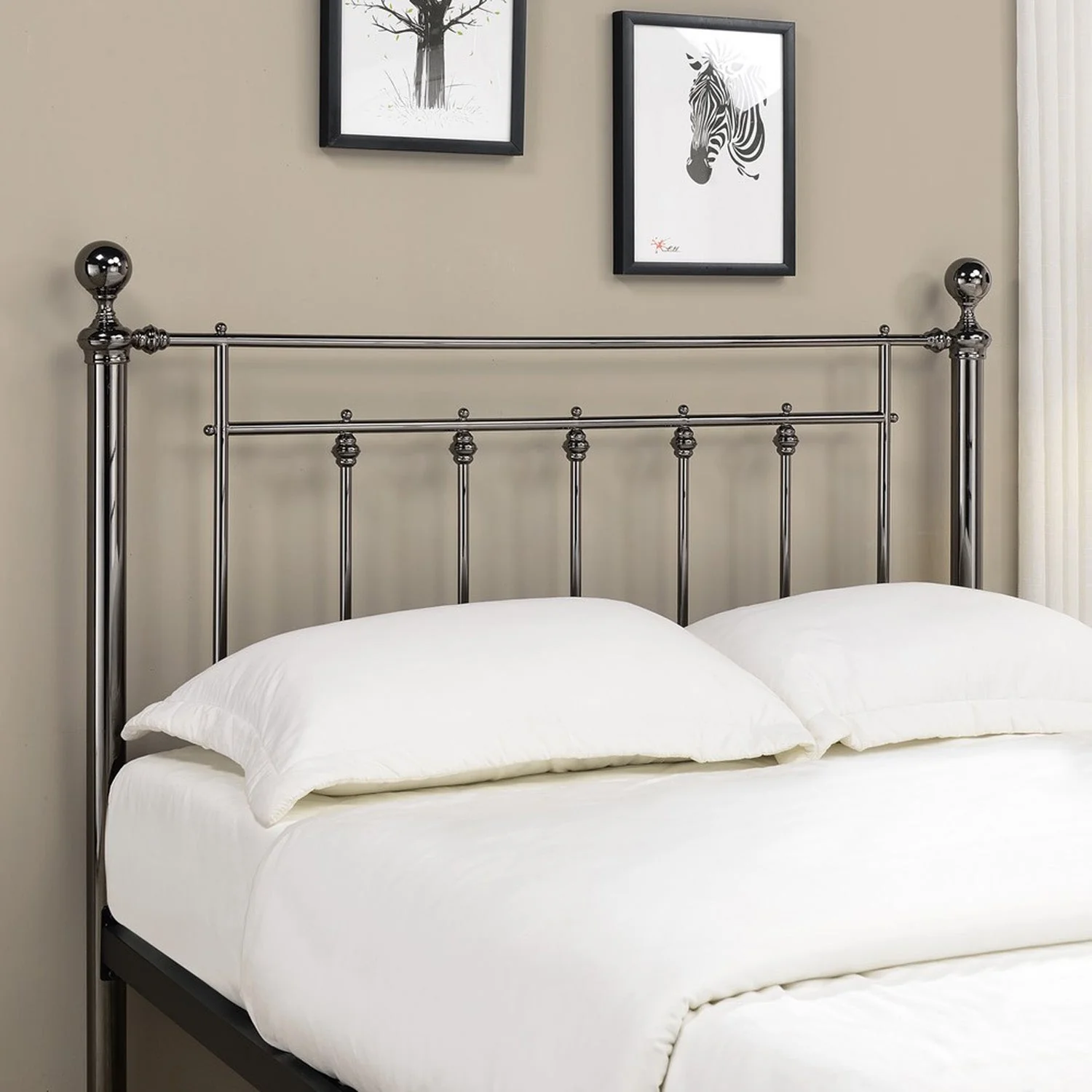 Libra Bed Frame King Black - Image 3