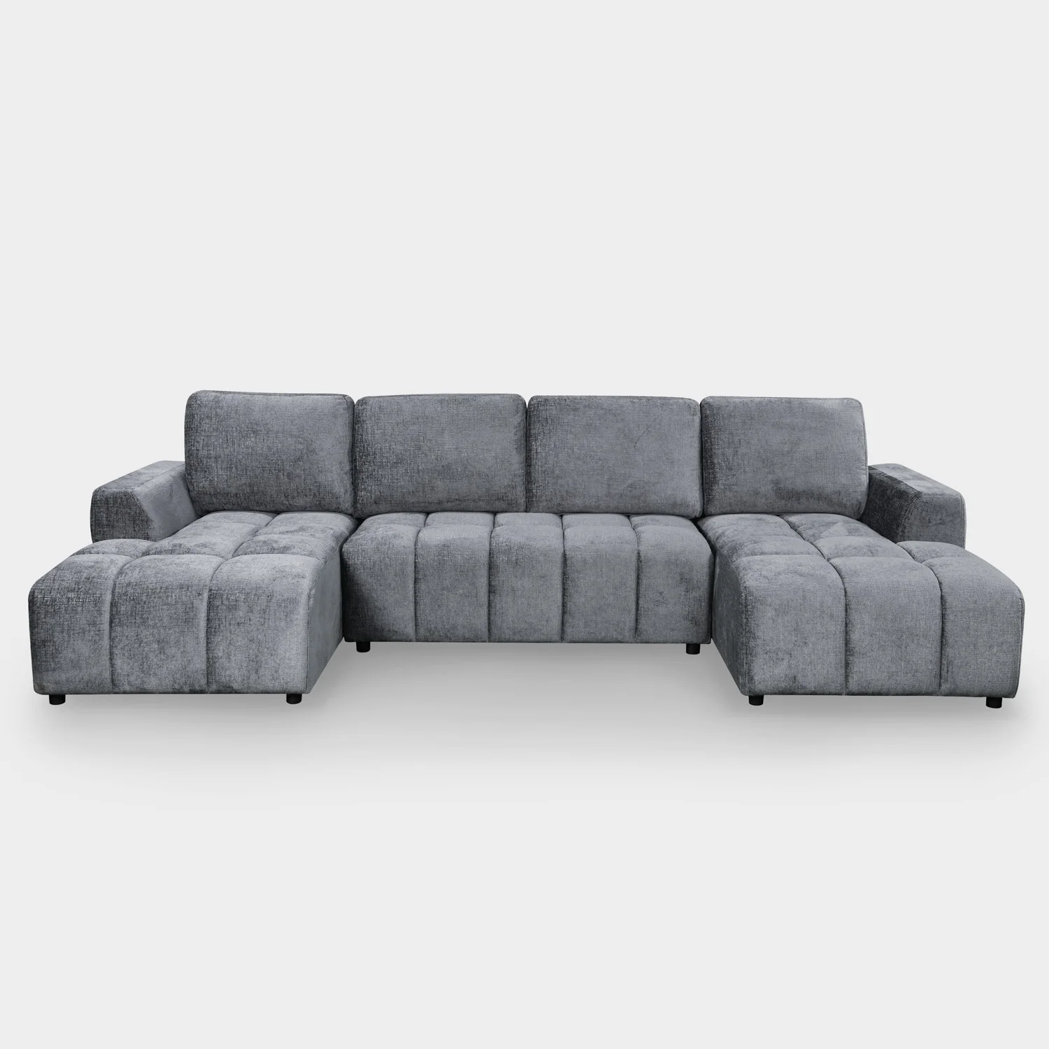 Lora Sofa Bed U Shape Corner Graphite - Image 5