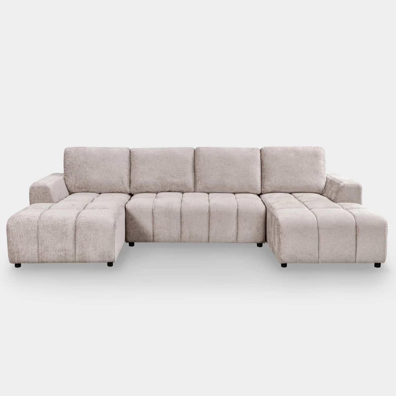 Lora Sofa Bed U Shape Corner Mushroom - Image 5