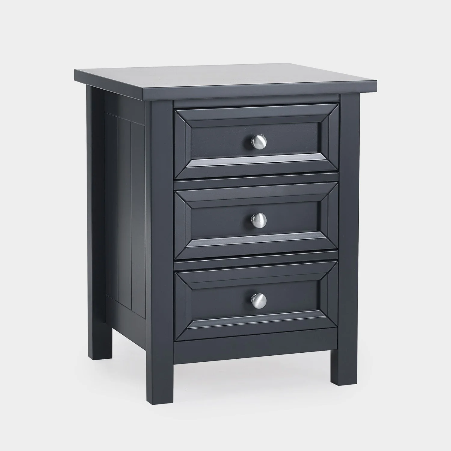 Marisol 3 Drawer Bedside Anthracite - Image 2
