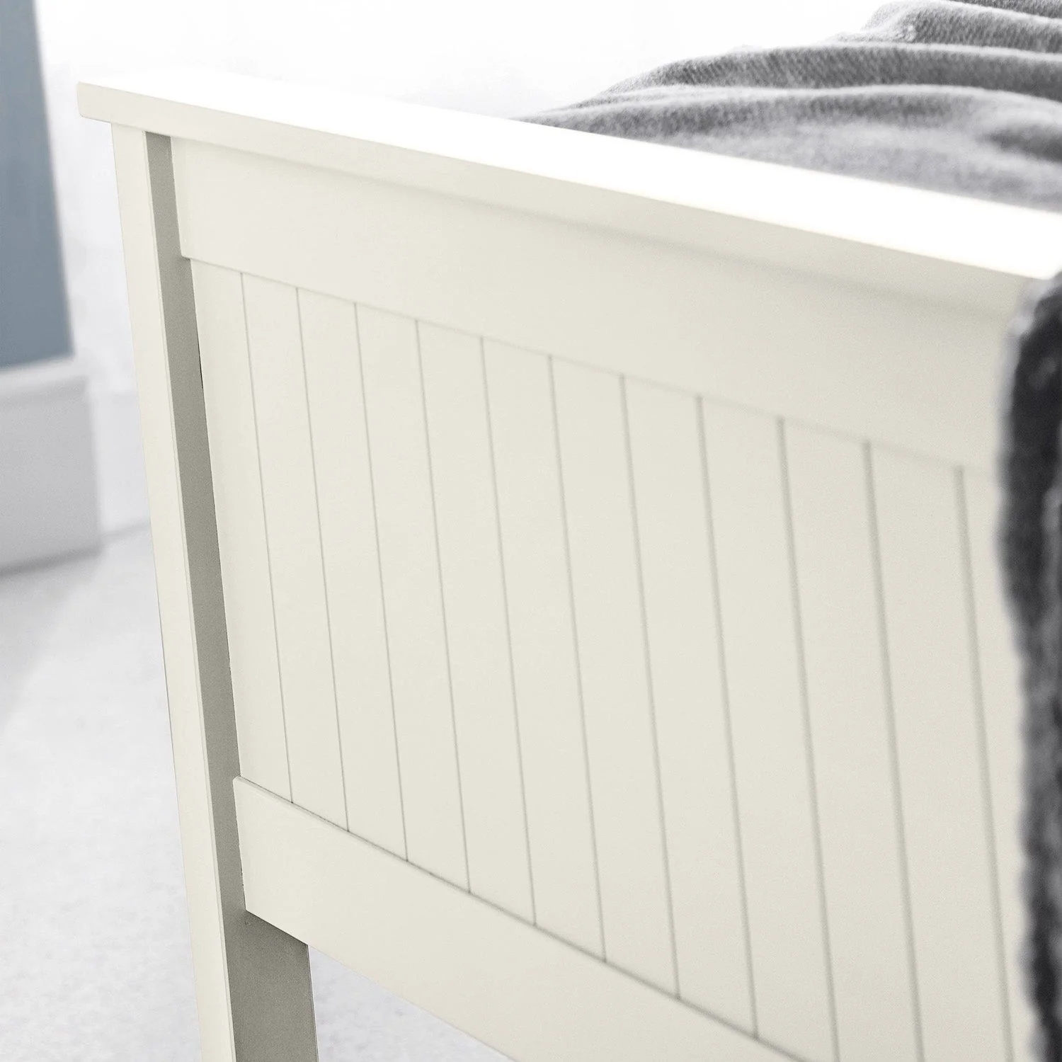 Marisol Bed Frame Double Surf White - Image 8