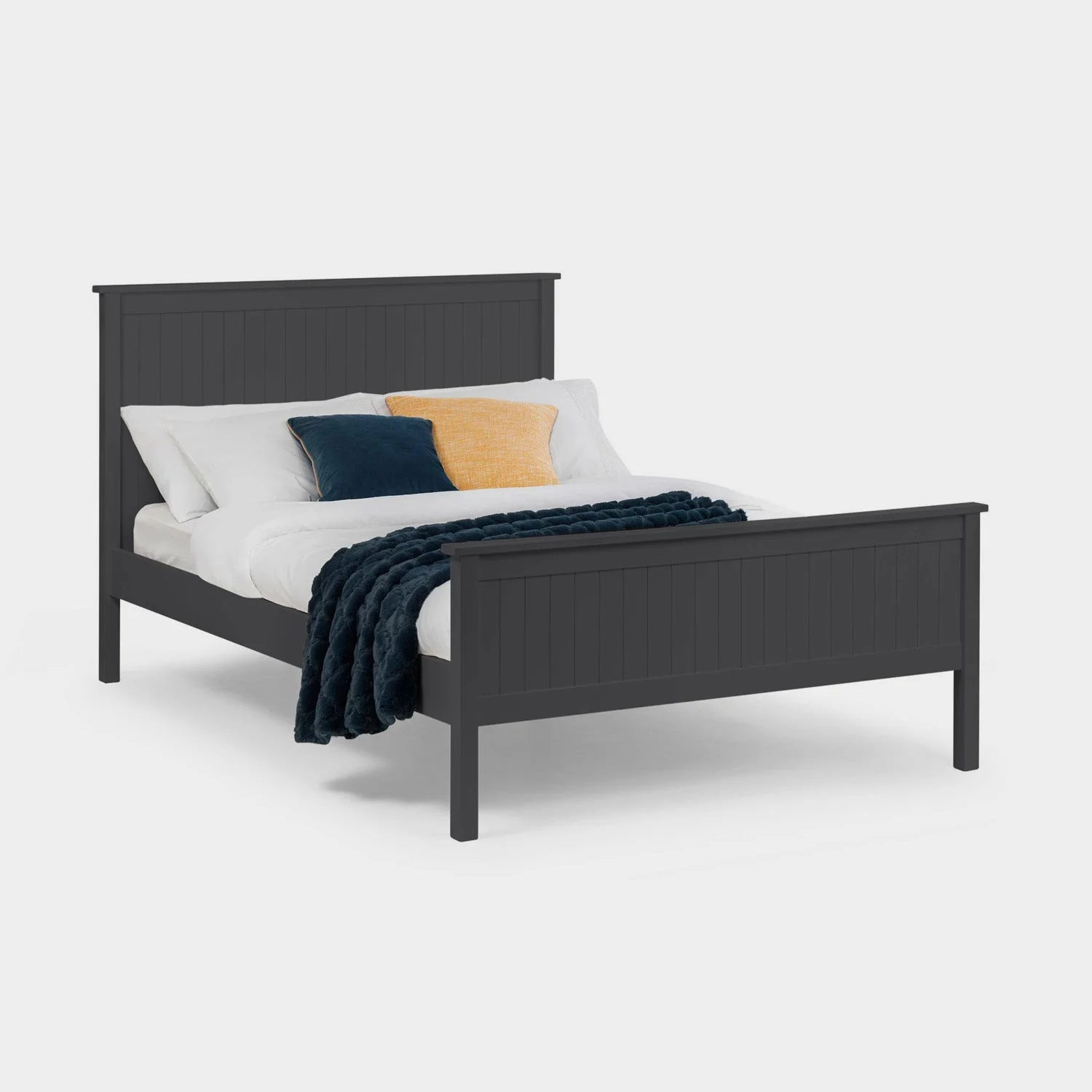 Marisol Bed Frame Single Anthracite - Image 3