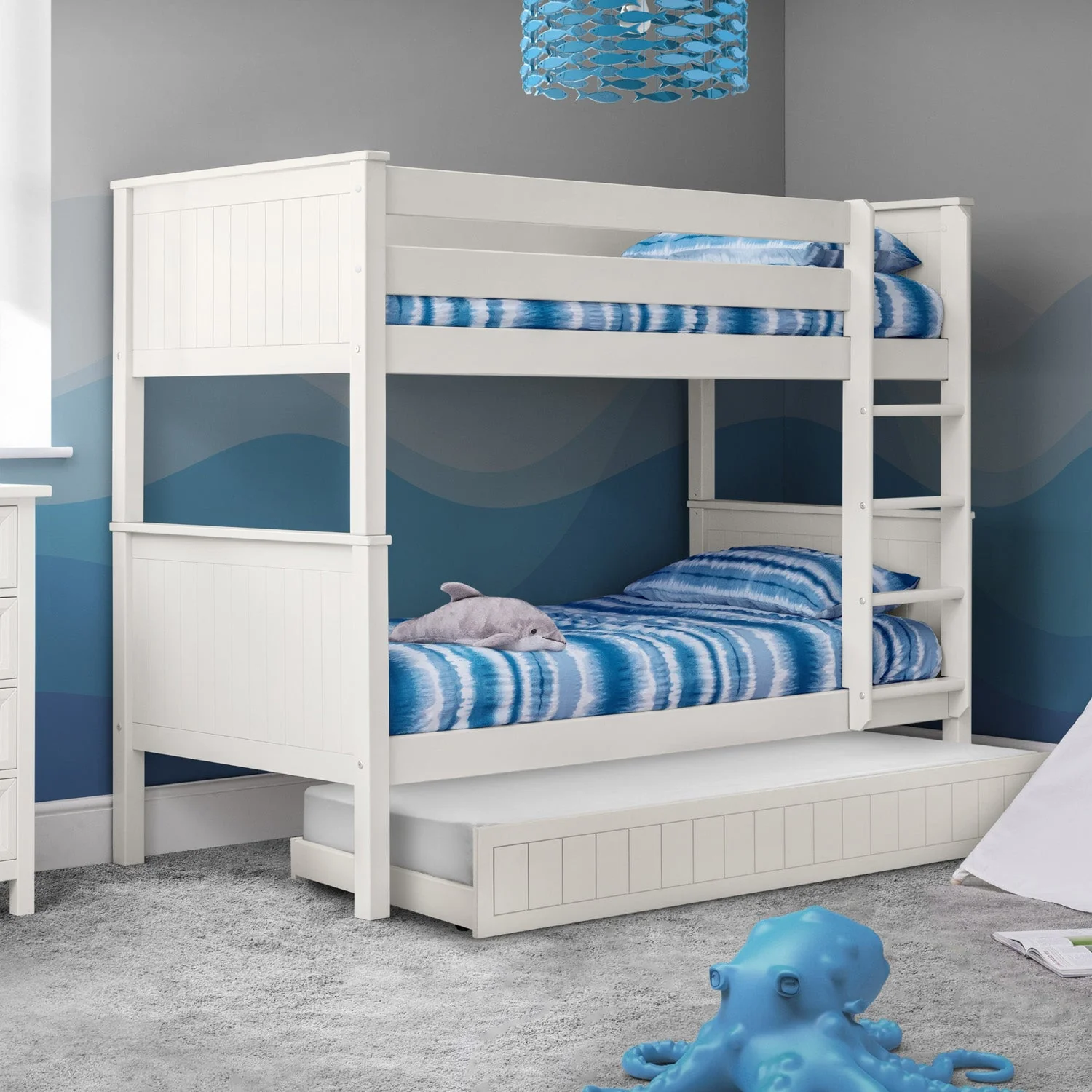 Marisol Bunk Bed Surf White