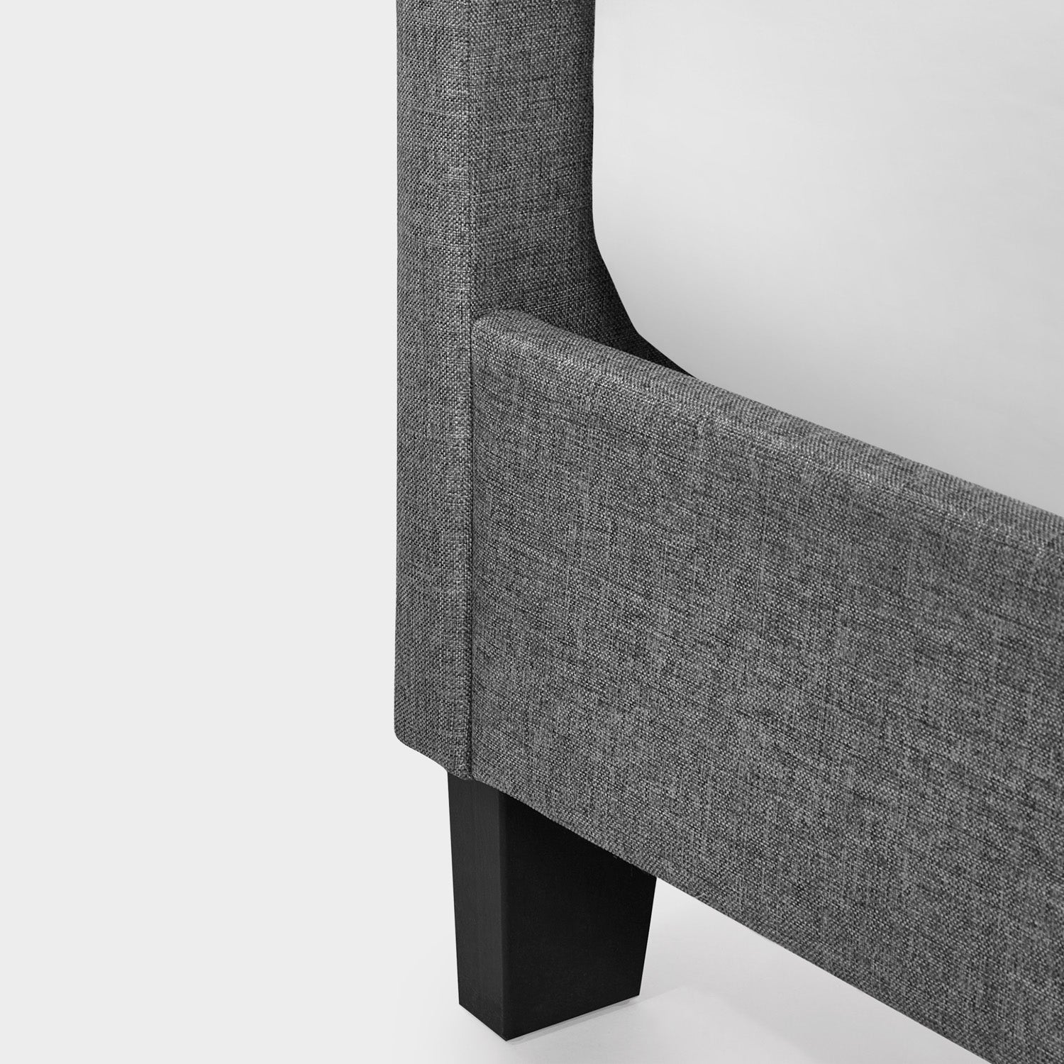 Meridian Bed Frame Kingsize Grey - Image 4