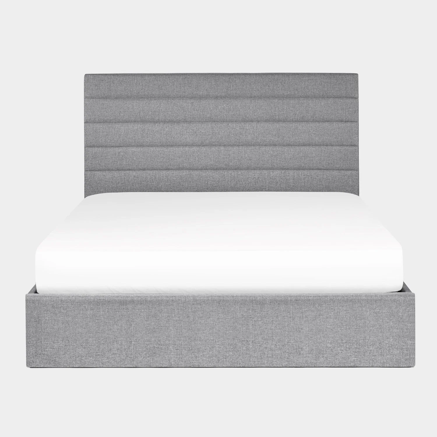 Meridian Bed Frame Kingsize Grey Ottoman Storage - Image 5