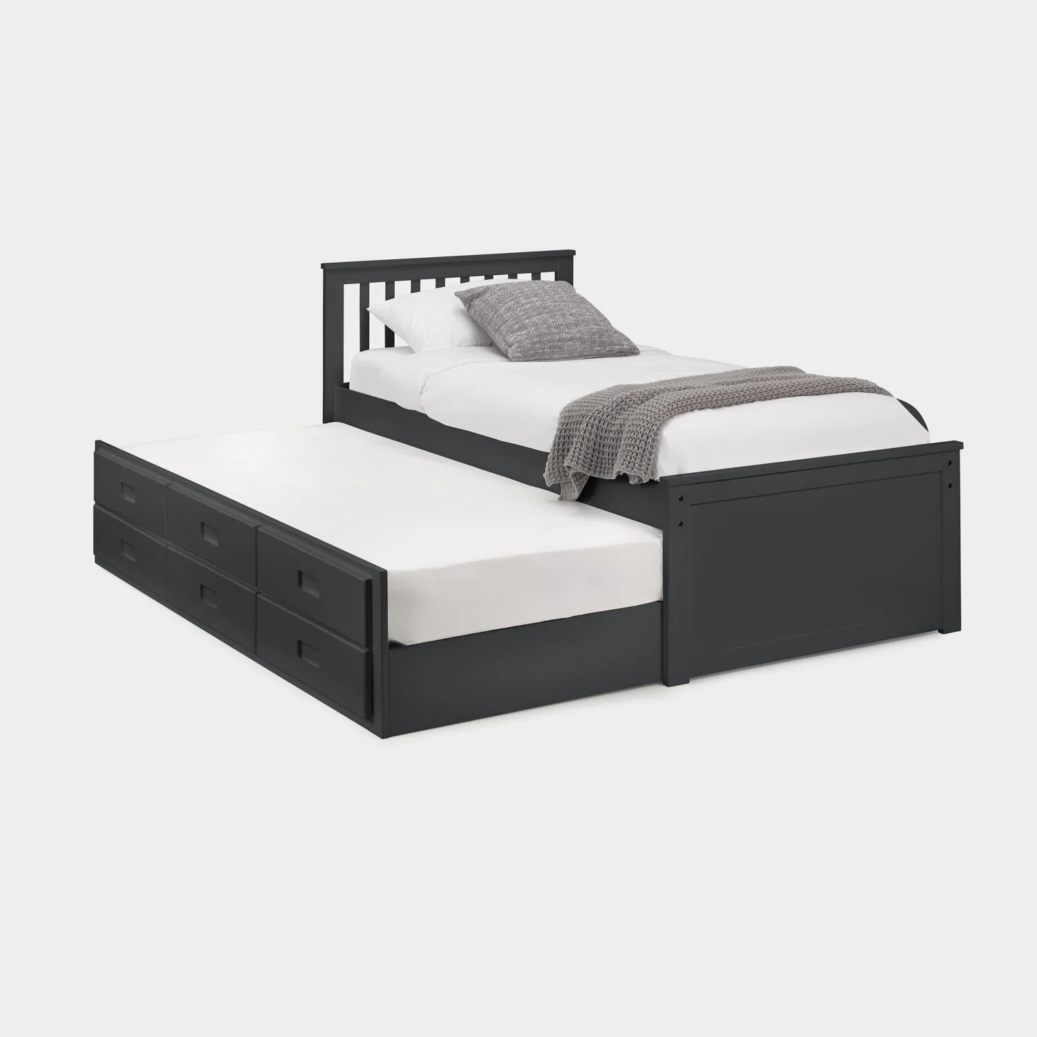 Mina Bed Frame Anthracite - Image 5