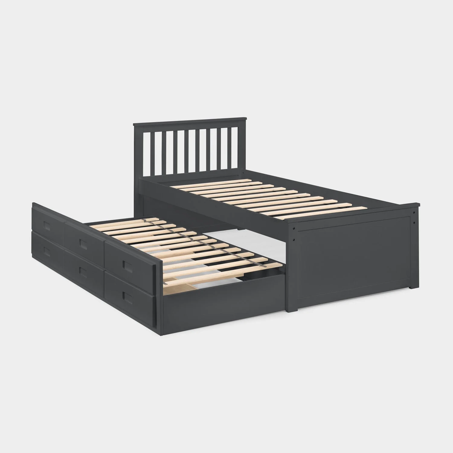 Mina Bed Frame Anthracite - Image 7