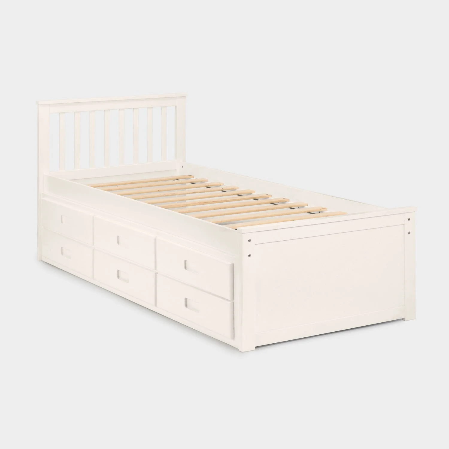 Mina Bed Frame Surf White - Image 7
