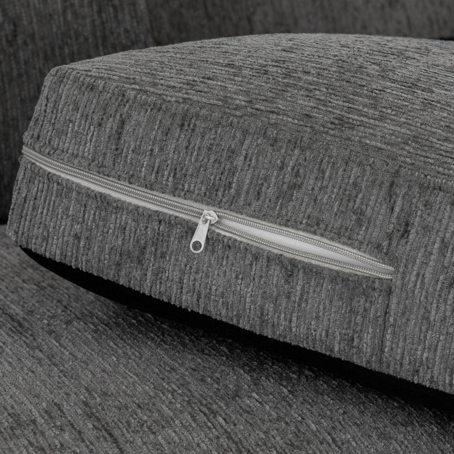 Naples Sofa Grey 2 Seater - Image 6