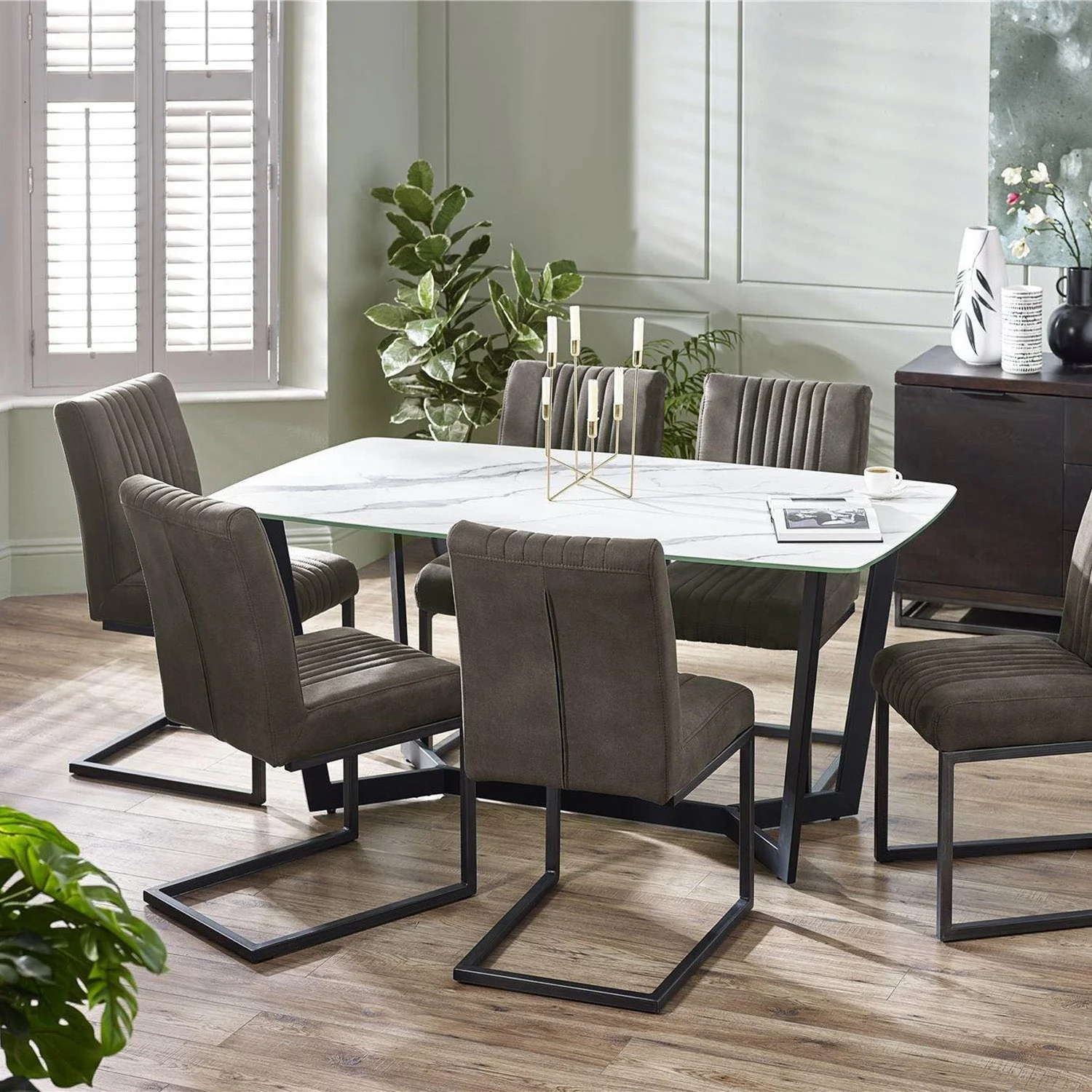 Oli Dining Table White - Image 5